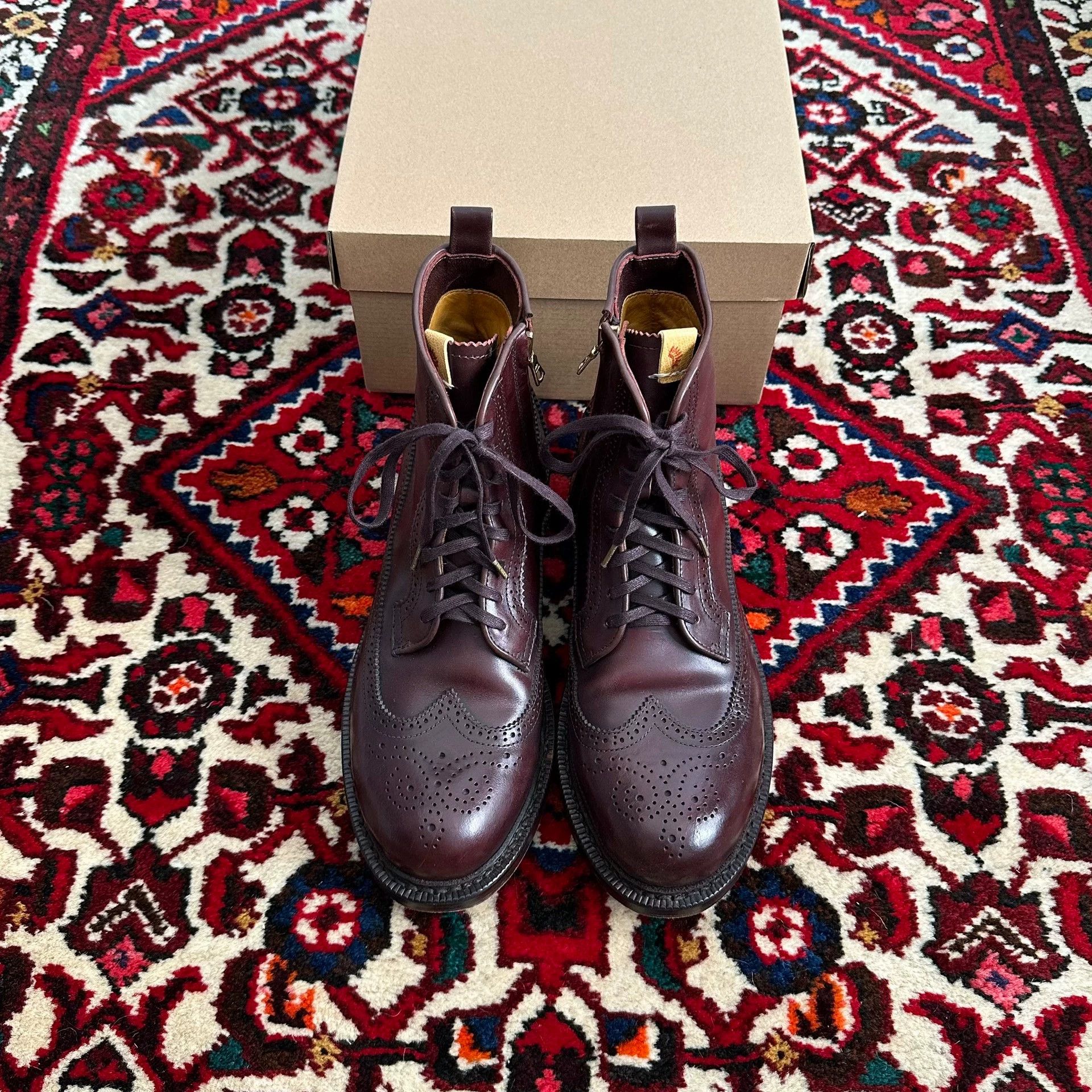 visvim 16aw patrician boots brogue US9 Near MINT