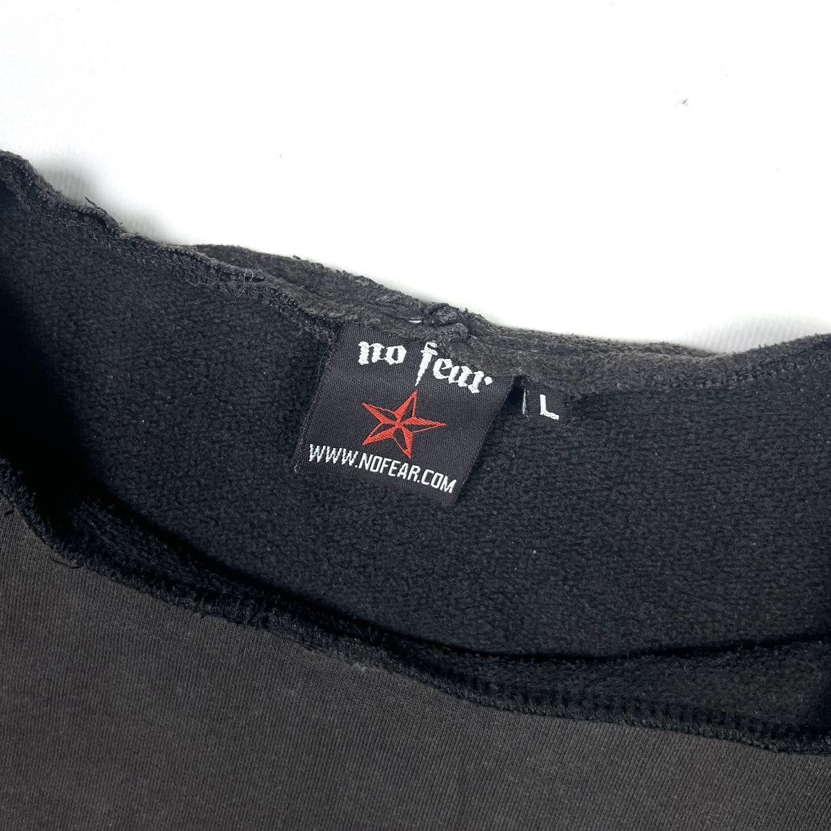 No Fear × Vintage 💀 No Fear Skeleton Vintage Streetwear Sweatshirt Black Size US L / EU 52-54 / 3 - 5 Thumbnail
