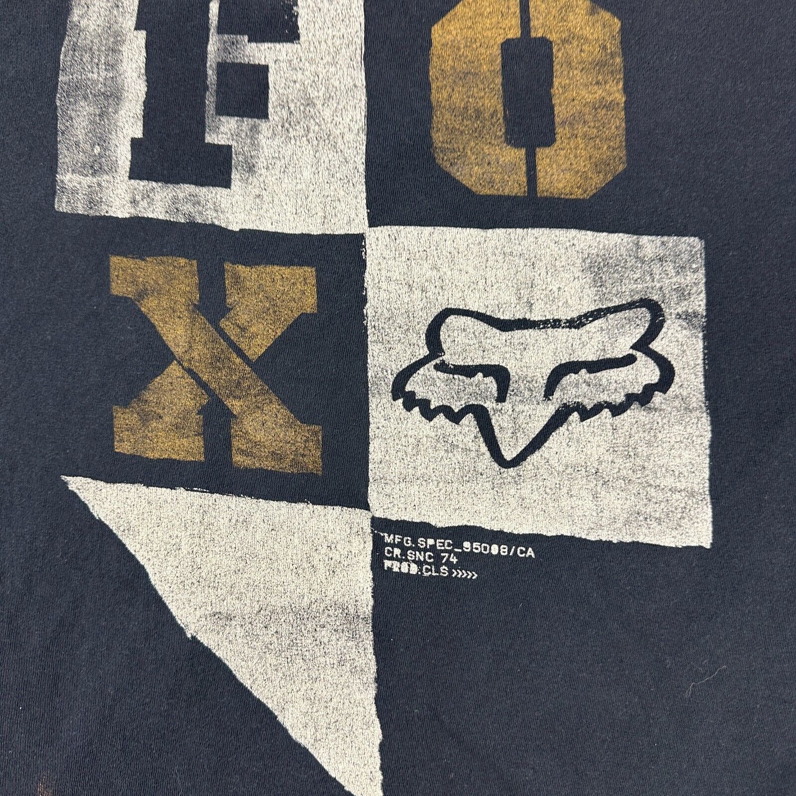 Fox Racing Fox Adult Front Logo XL Pullover Casual T-shirt Tee Men Size US XL / EU 56 / 4 - 2 Thumbnail