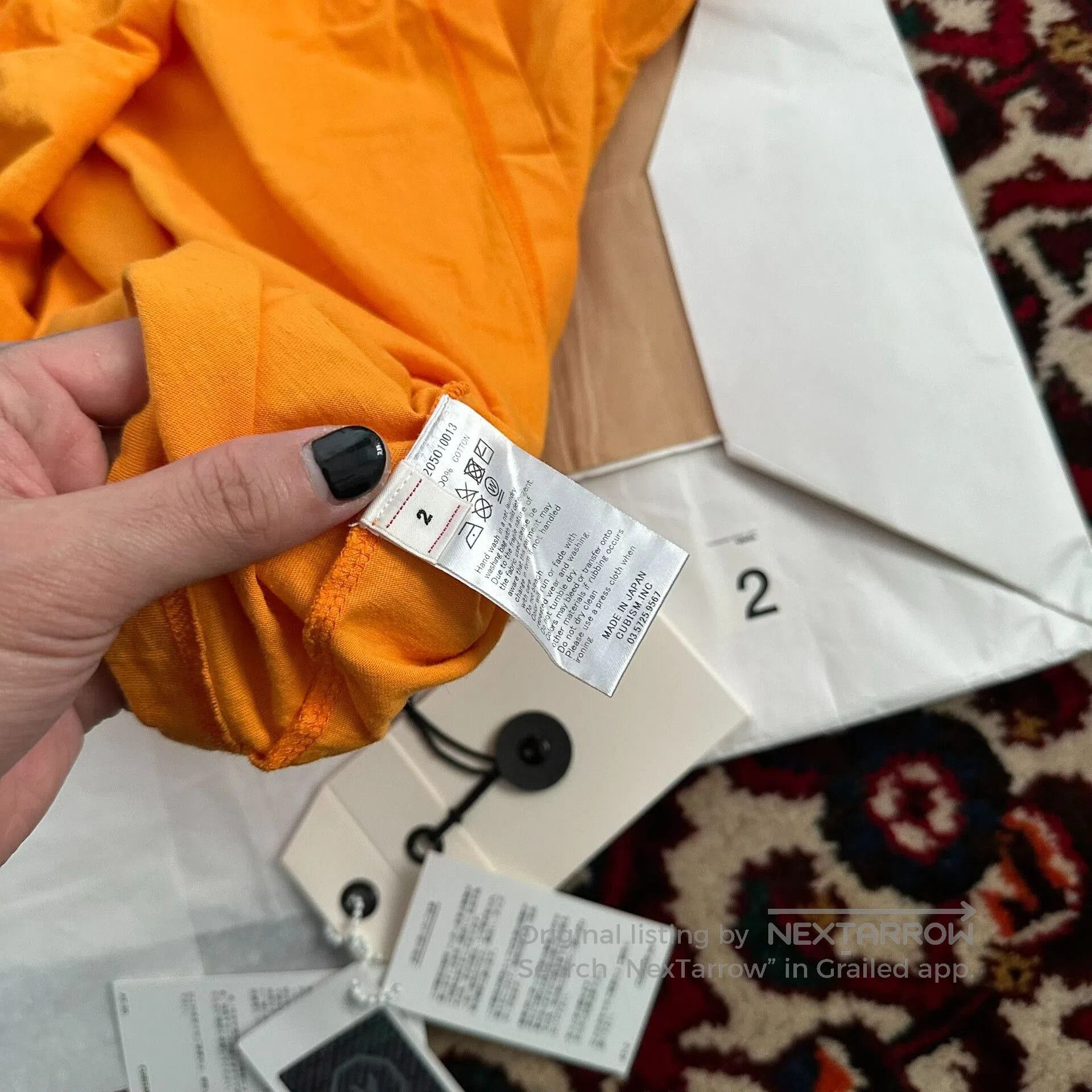 Visvim visvim jumbo tee short sleeve shirt. Size US M / EU 48-50 / 2 - 3 Thumbnail
