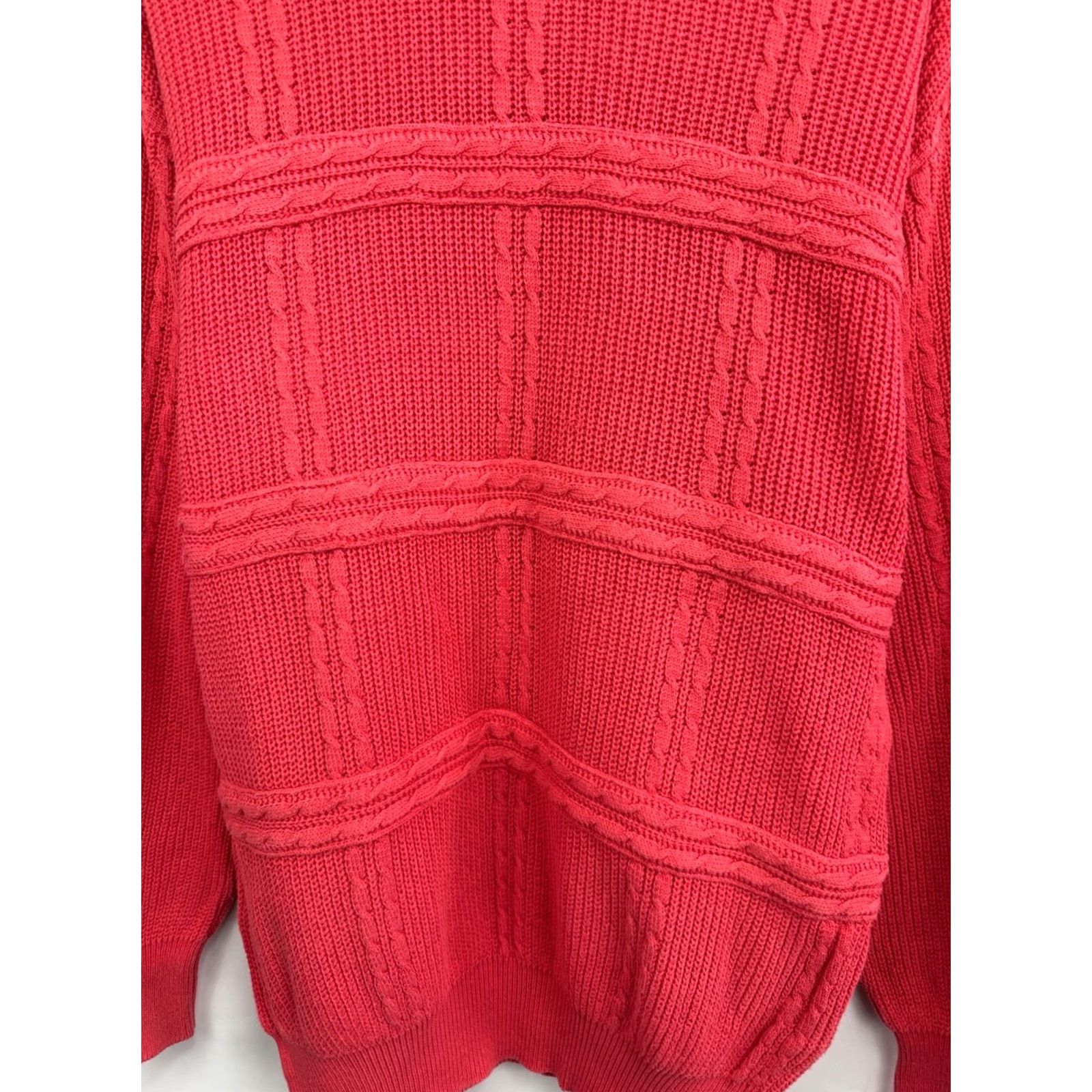 Valentino VINTAGE Valentino Sweater 90s Y2K Made in Italy Pink L Men Pullover Knit Shirt Size US L / EU 52-54 / 3 - 4 Thumbnail