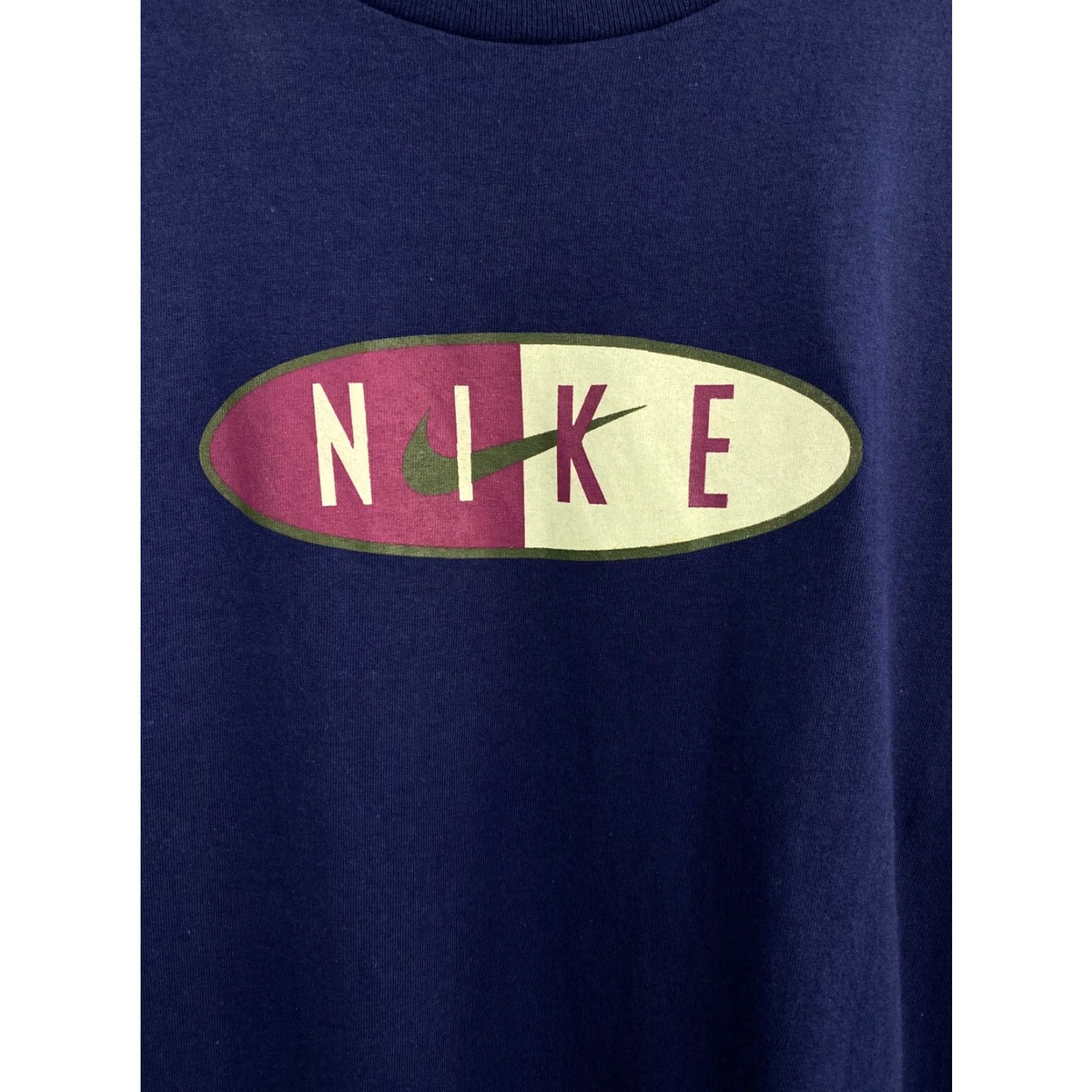 Nike VINTAGE Nike T-Shirt 90s Made in USA XL Blue Men's Size US XL / EU 56 / 4 - 4 Thumbnail