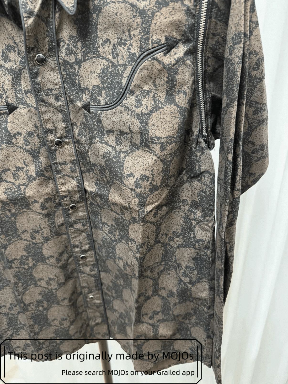 Undercover Undercover Skull & Zipper Shirt Jacket mojos33 Size US M / EU 48-50 / 2 - 6 Thumbnail