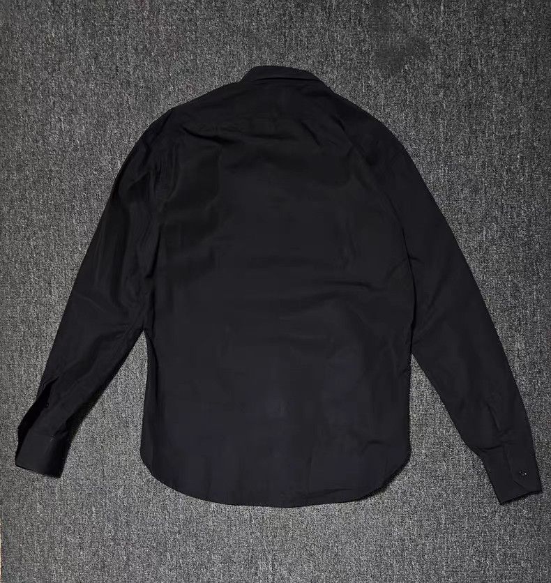 Saint Laurent Paris Saint Laurent Black Solid Shirt Size US L / EU 52-54 / 3 - 4 Thumbnail