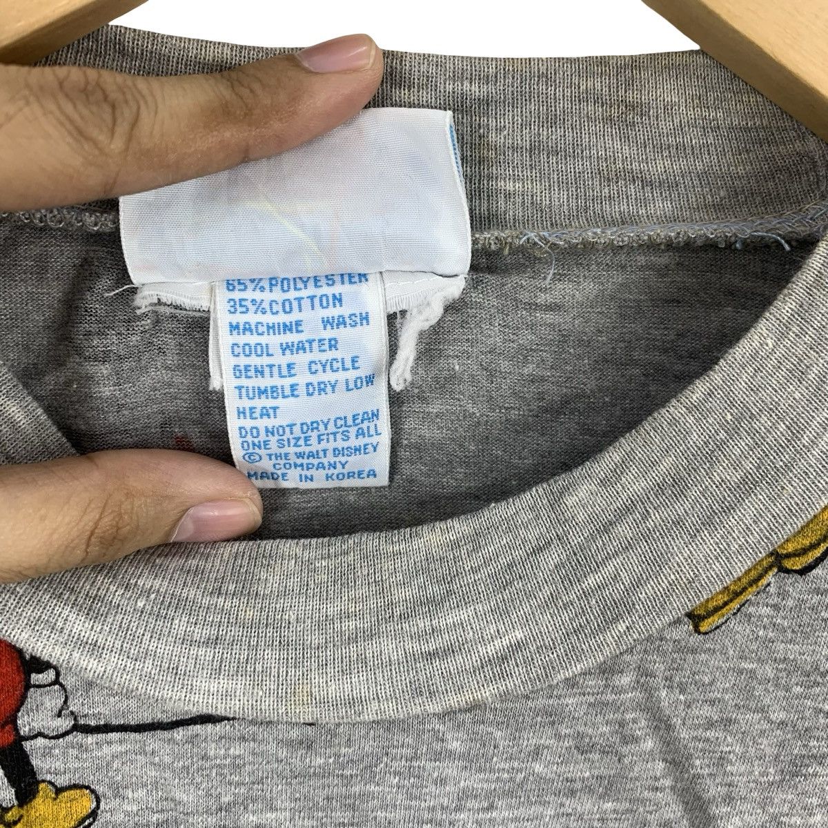 Vintage Vintage SUNDAY COMICS x DISNEY Collection Mickey Graphic Size US S / EU 44-46 / 1 - 8 Thumbnail