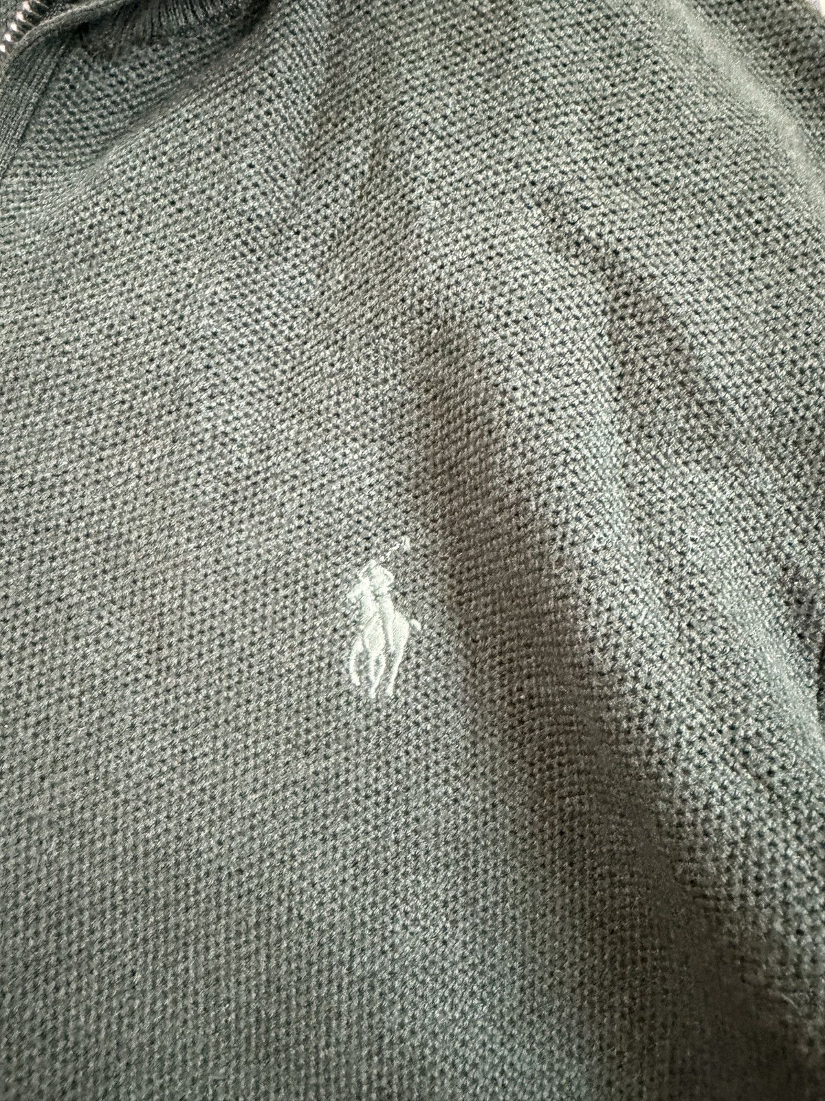 Polo Ralph Lauren Green Polo Ralph Lauren Quarter Zip Size US L / EU 52-54 / 3 - 3 Thumbnail