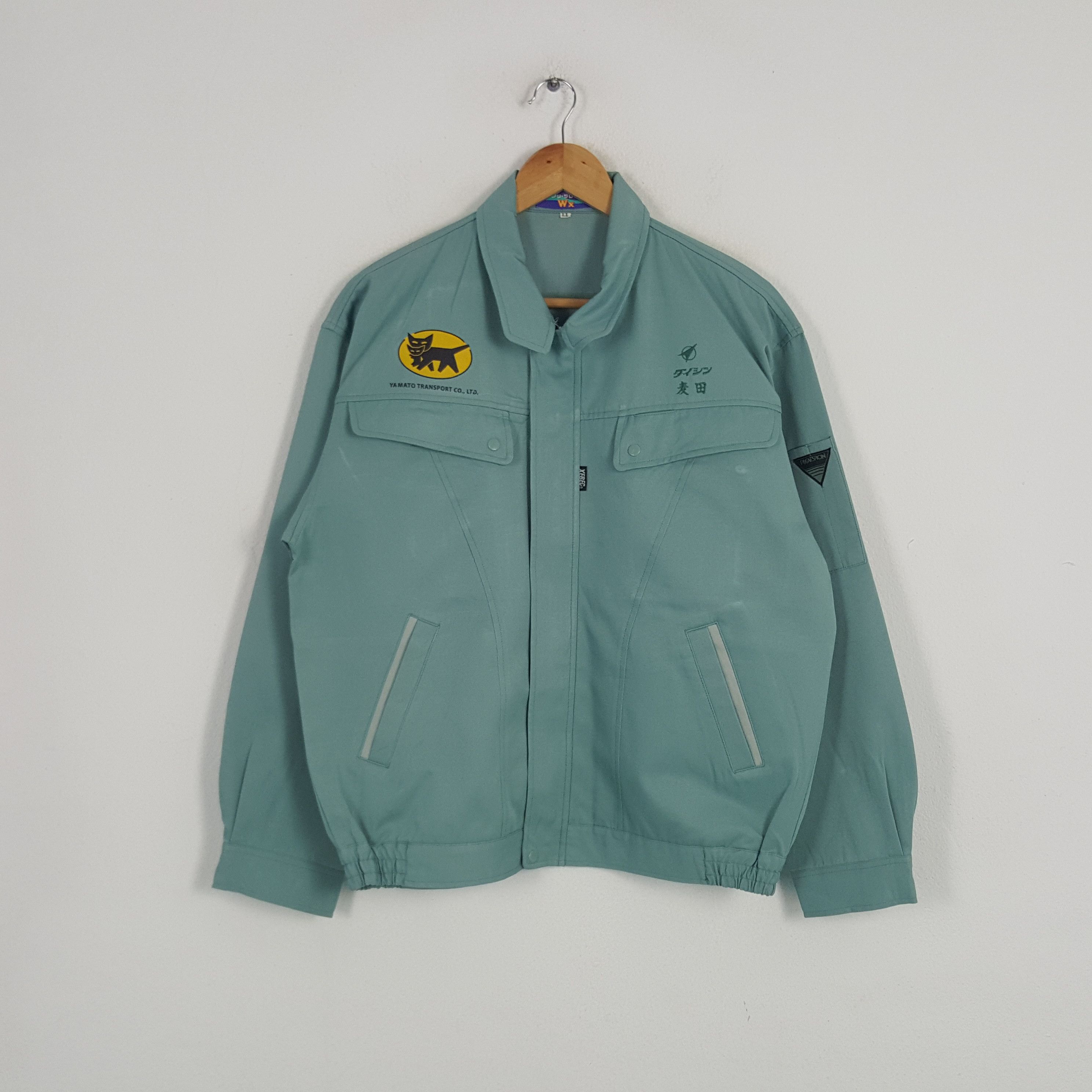 Japanese Brand × Vintage Vintage Yamato Transport Japanese Btrand Uniform Jacket Size US L / EU 52-54 / 3 - 3 Thumbnail
