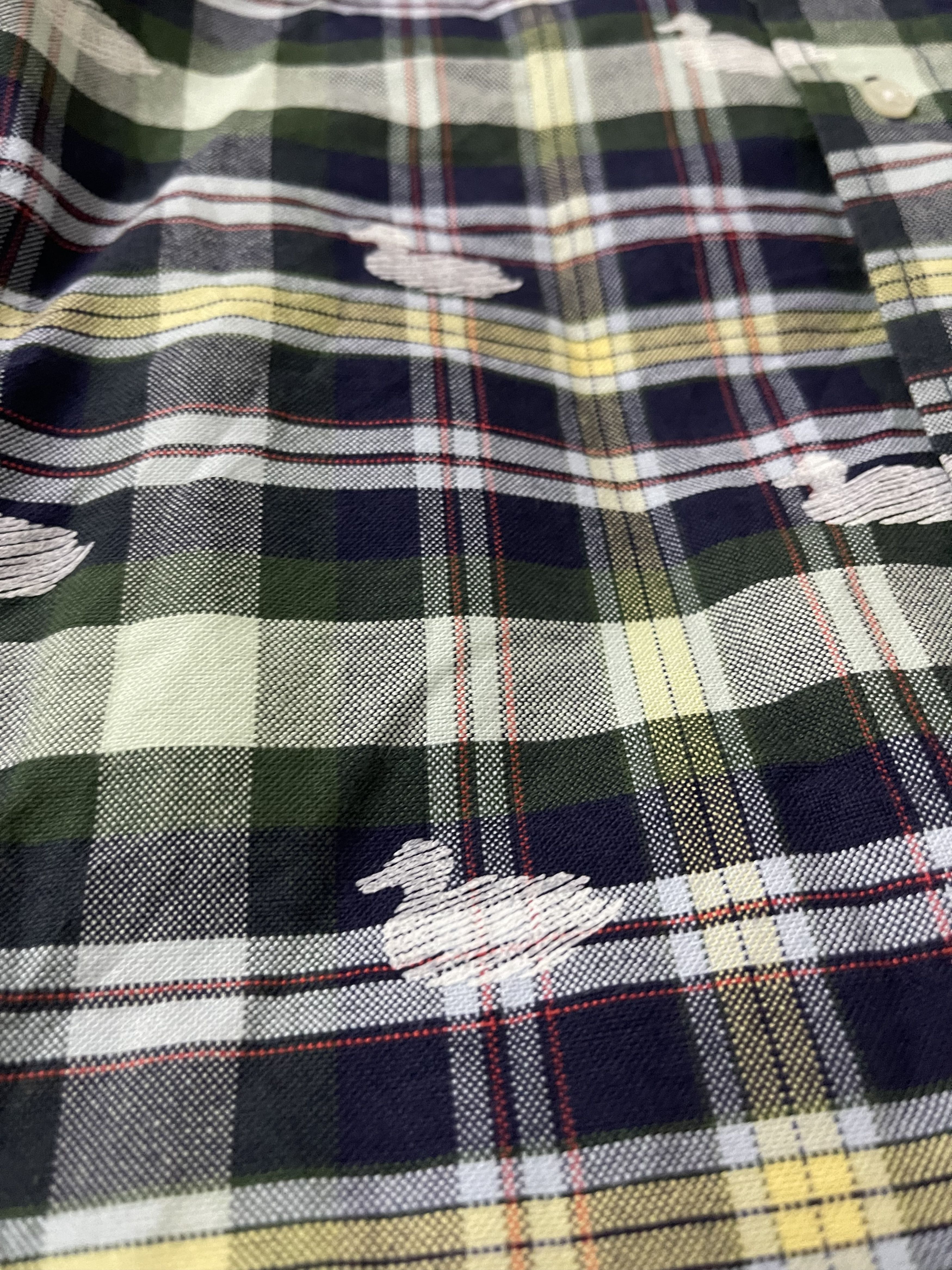 Thom Browne Koe x Thom Browne LongSleeve Checked Duck Shirt Size US S / EU 44-46 / 1 - 6 Thumbnail