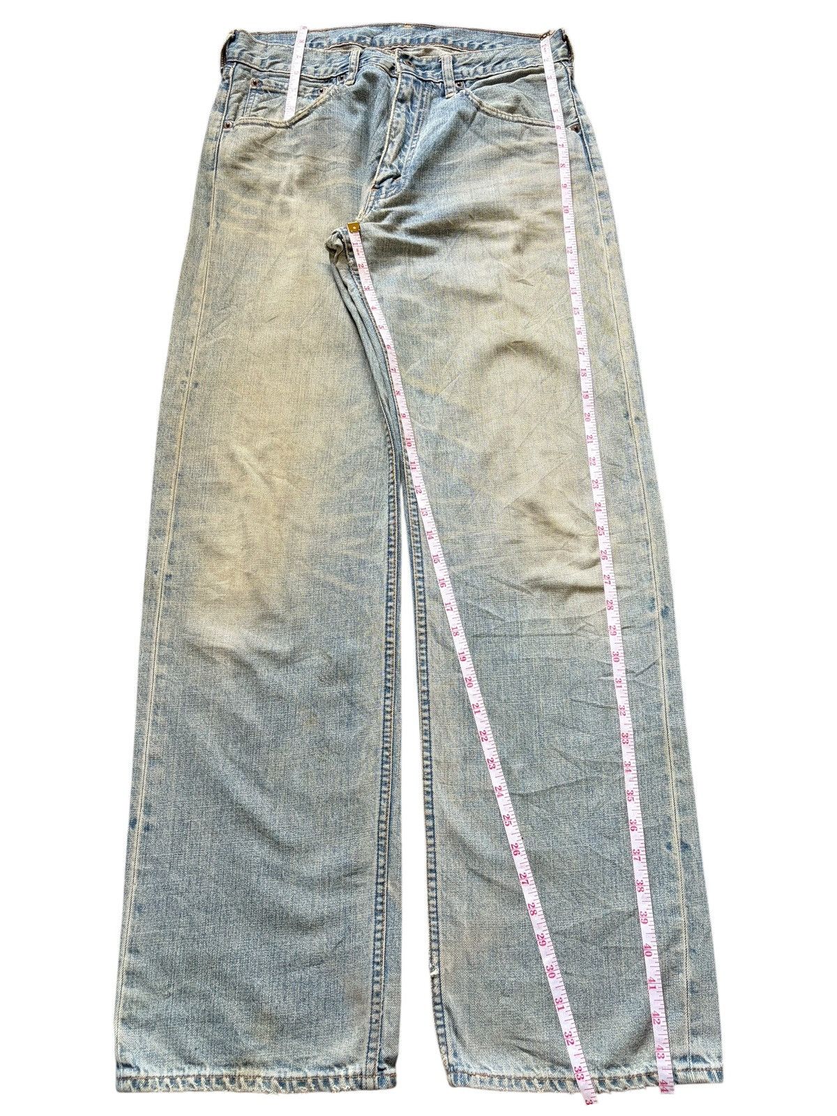 Levi's Vintage 90s Levis 503 Mud Wash Distress Baggy Jeans Size US 31 - 7 Thumbnail