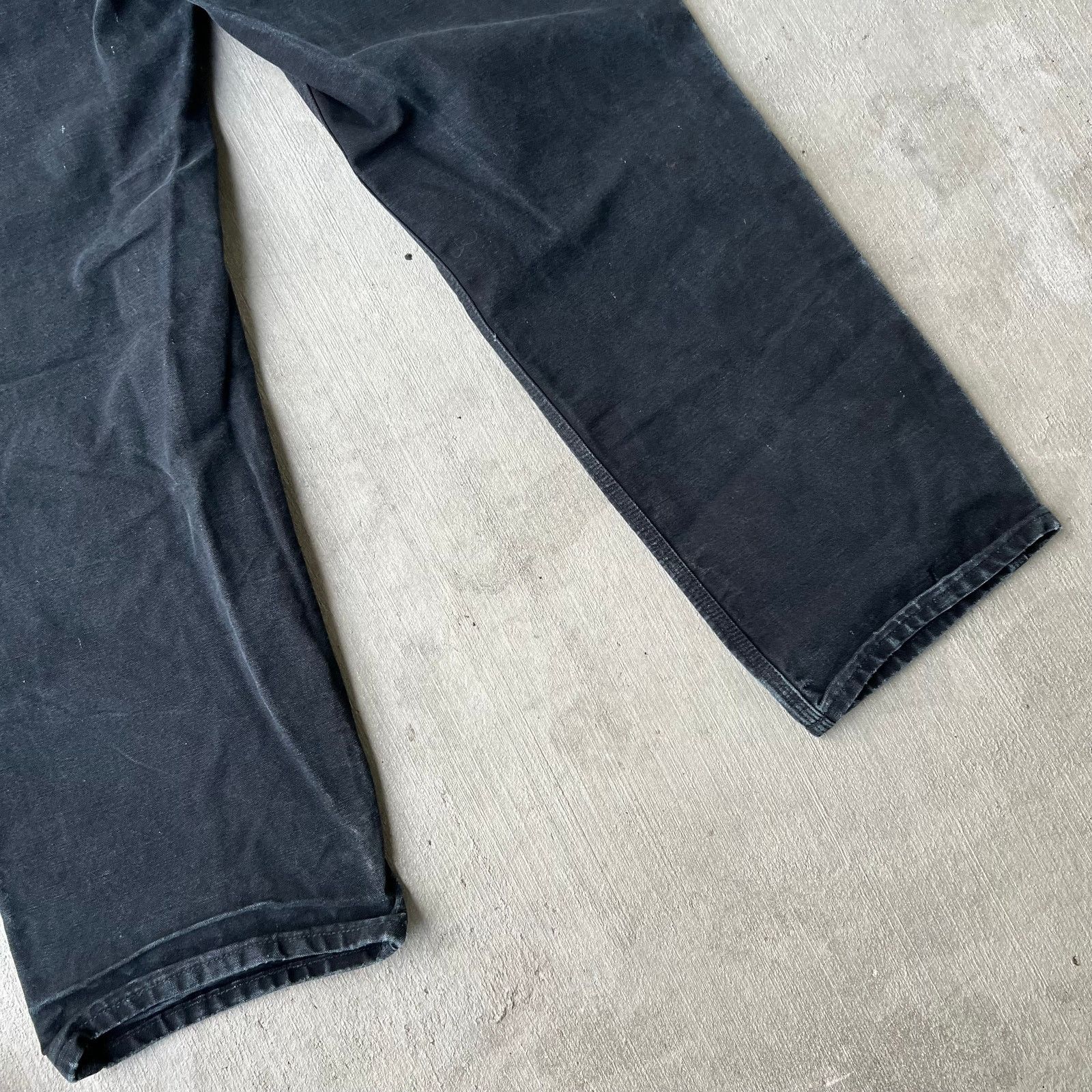 Carhartt × Vintage Carhartt faded black double knee work wear carpenter pants Size US 31 - 8 Thumbnail