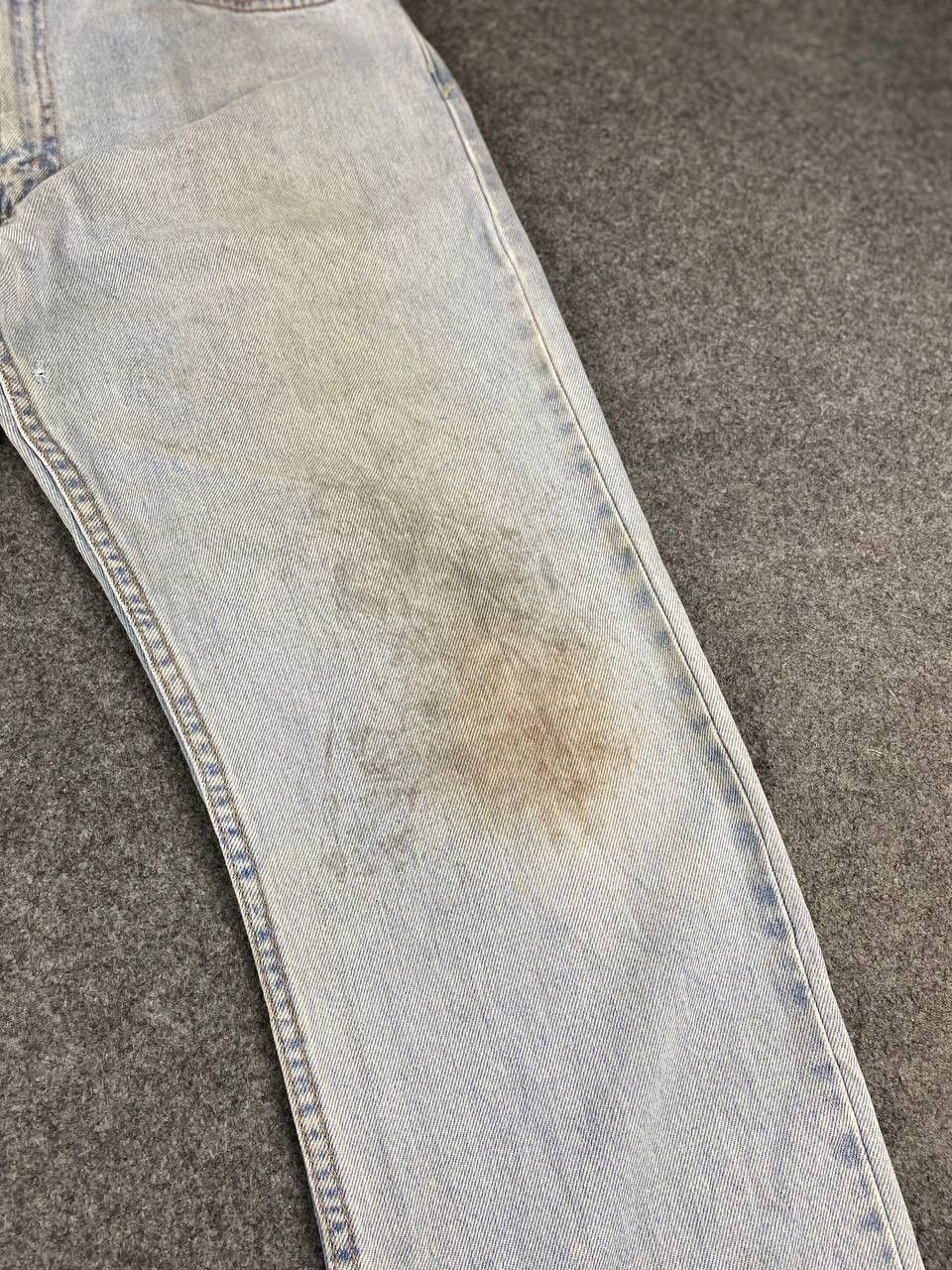 Levi's vintage levis 505 regular fit lightwash denim Size US 36 / EU 52 - 10 Thumbnail