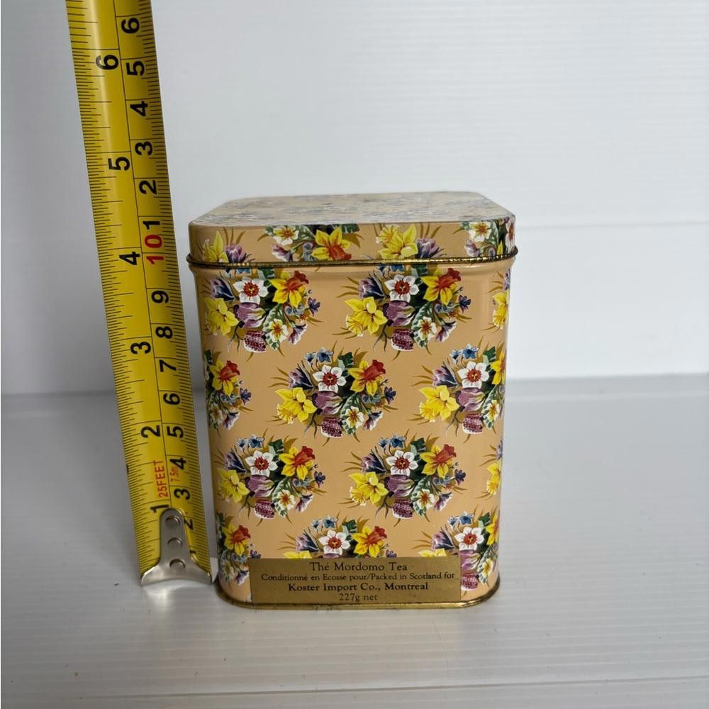Designer Vintage Made in Scotland Floral Tin Size ONE SIZE - 5 Thumbnail