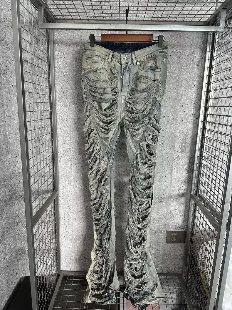 Rick Owens Rick Owens Double-track drkshdw trousers-2505 Size US 30 / EU 46 - 1 Thumbnail
