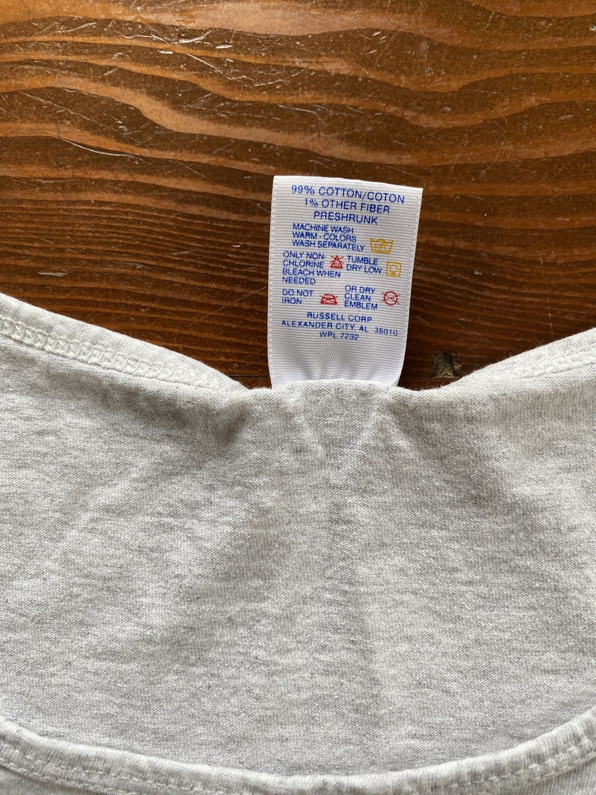 Jerzees Vintage 80’s Jerzees Blank Heather Gray Tank Top Shirt Size US XL / EU 56 / 4 - 4 Thumbnail