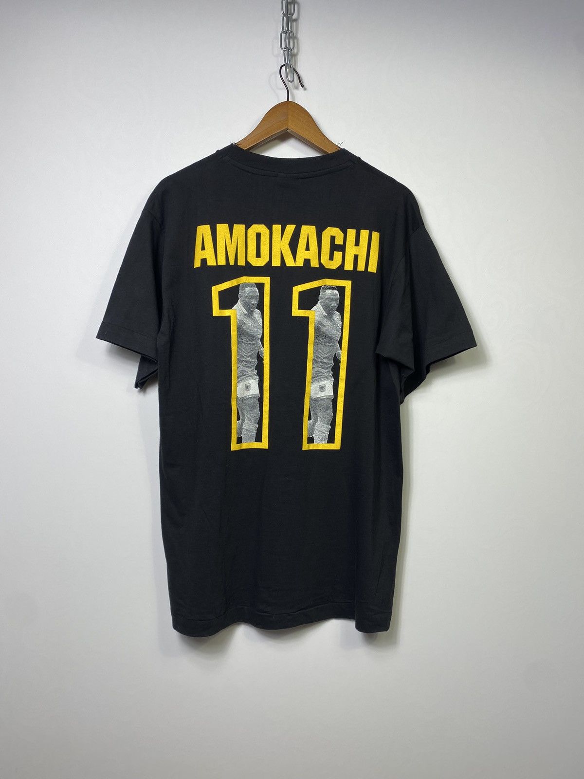 Other Rare 90s Single Stitch #11 Daniel Amocachi Everton T-shirt Size US L / EU 52-54 / 3 - 2 Thumbnail