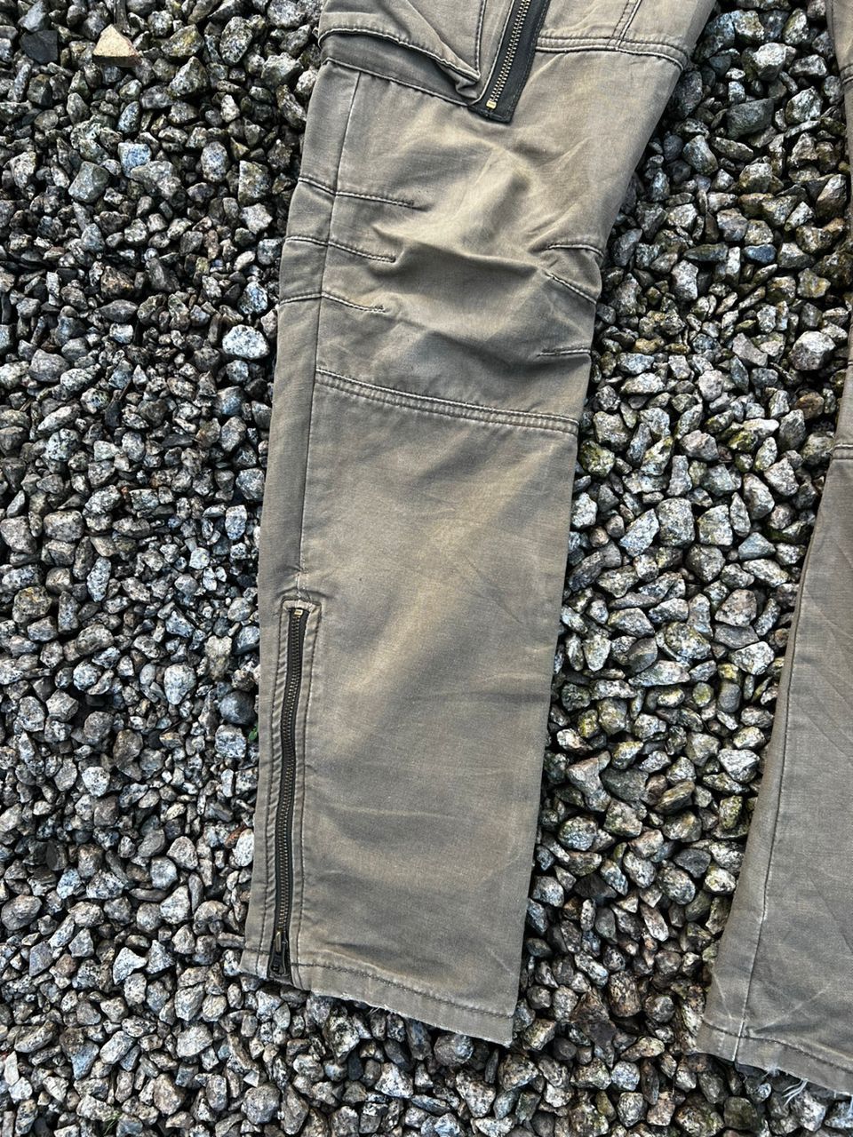 PPFM Japanese Brand PPFM Sunfaded Distress Cargo Pants Size US 34 / EU 50 - 10 Thumbnail