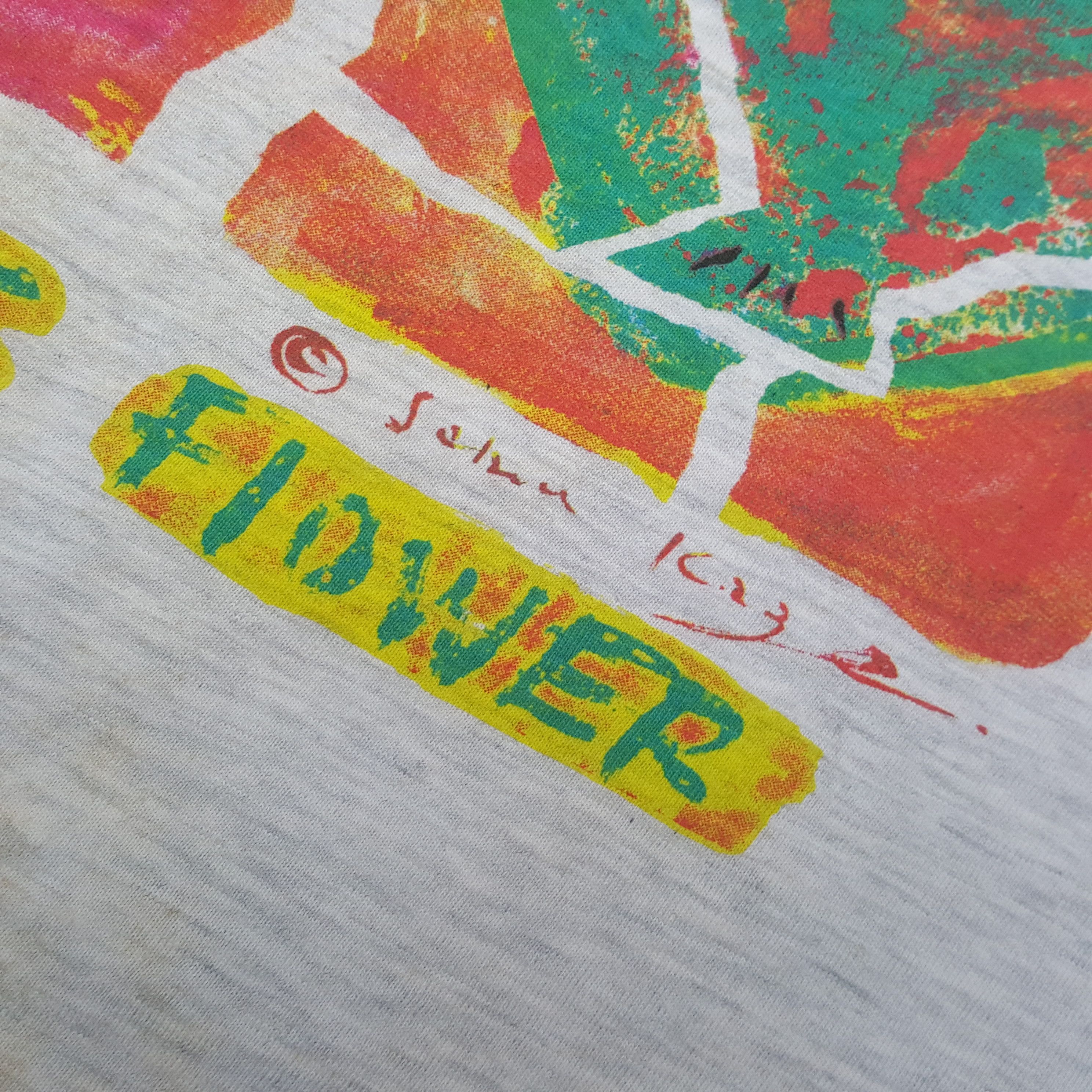 Vintage Heart Flower Tshirt 32 Size US L / EU 52-54 / 3 - 7 Thumbnail