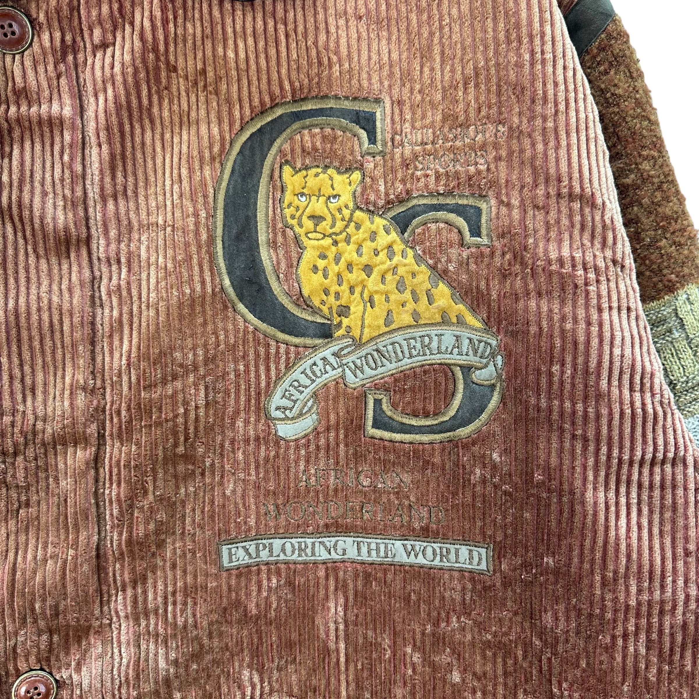 Vintage 90s CALLASIOUS SPORT EMBROIDERY LOGO HYBRID JACKET #8843-031 Size US XXL / EU 58 / 5 - 3 Thumbnail