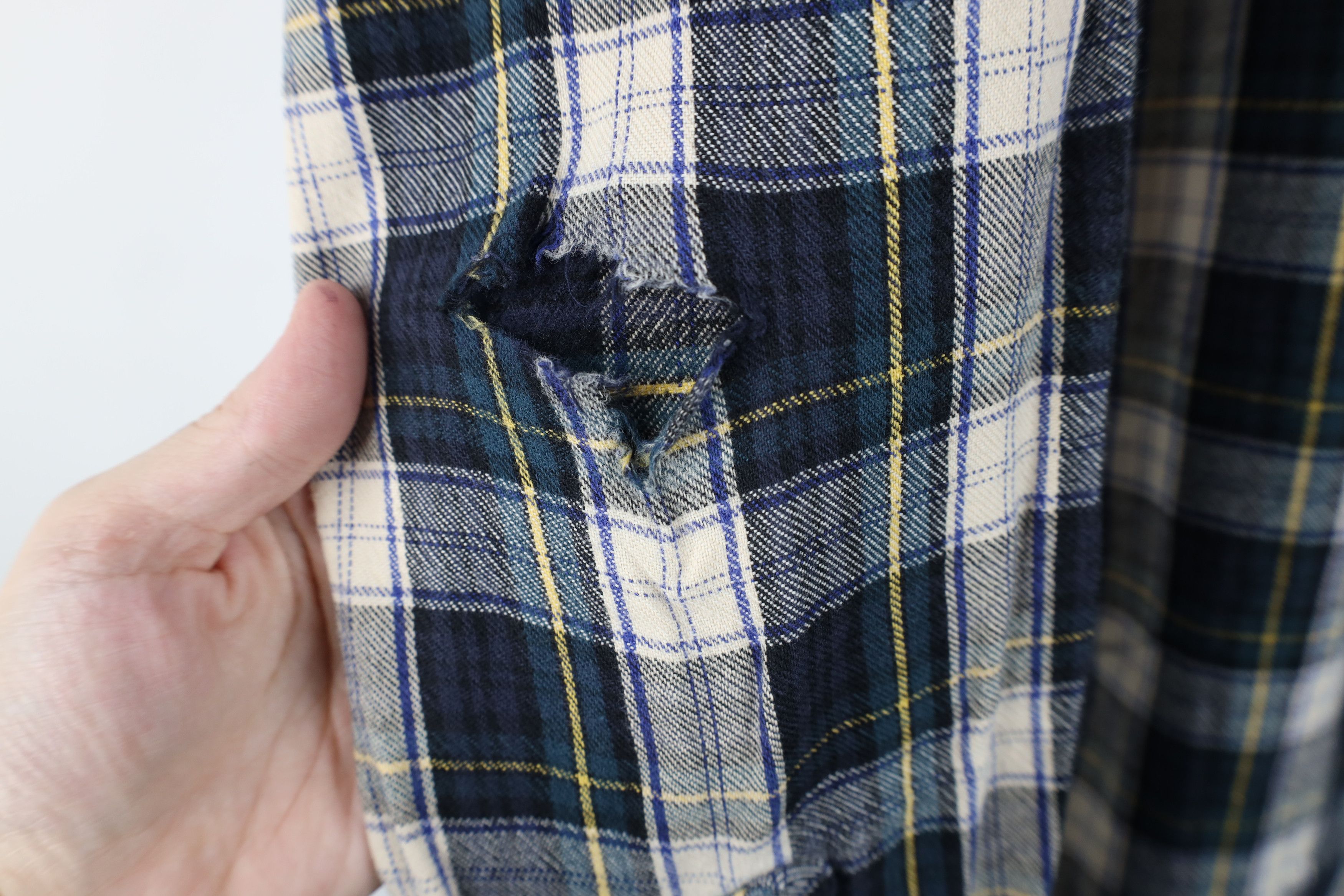 L.L. Bean Vintage LL Bean Flannel Collared Button Down Shirt Size US M / EU 48-50 / 2 - 4 Thumbnail
