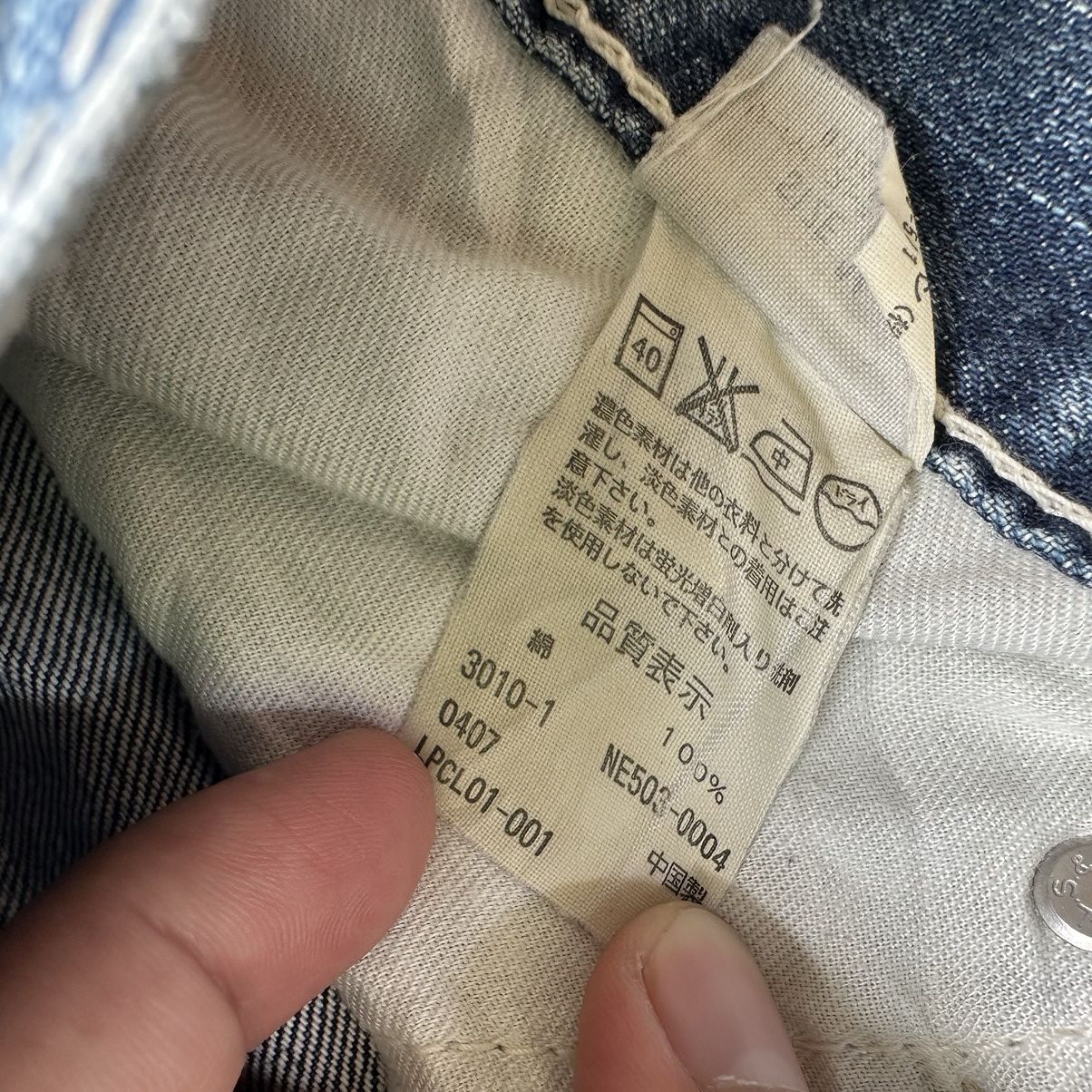 Levi's Vintage Levis Buckle Distressed Faded Denim Jean Pant W32 Size US 32 / EU 48 - 8 Thumbnail
