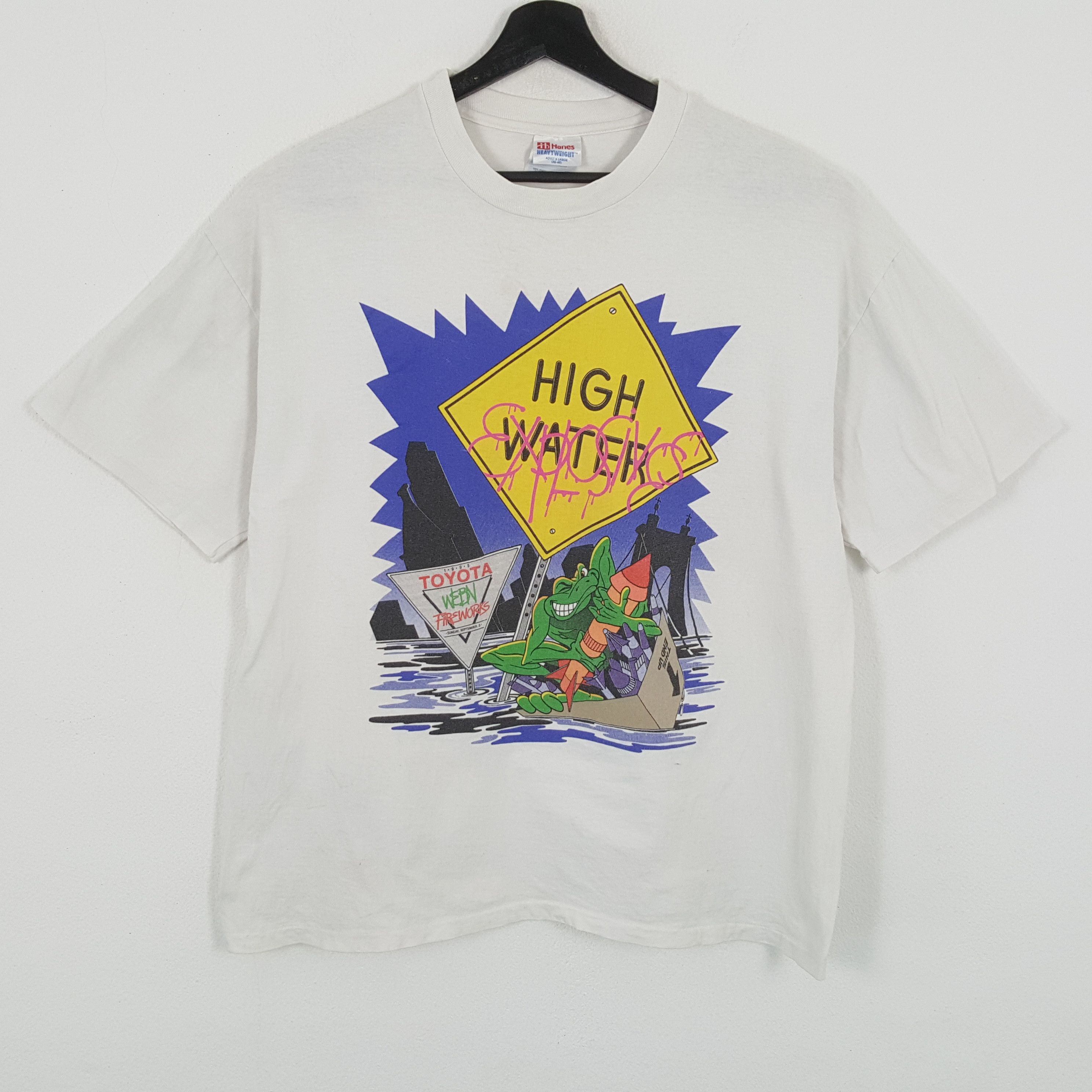 Vintage TOYOTA WEBN FIREWORKS Vintage Tshirt Size US L / EU 52-54 / 3 - 1 Thumbnail
