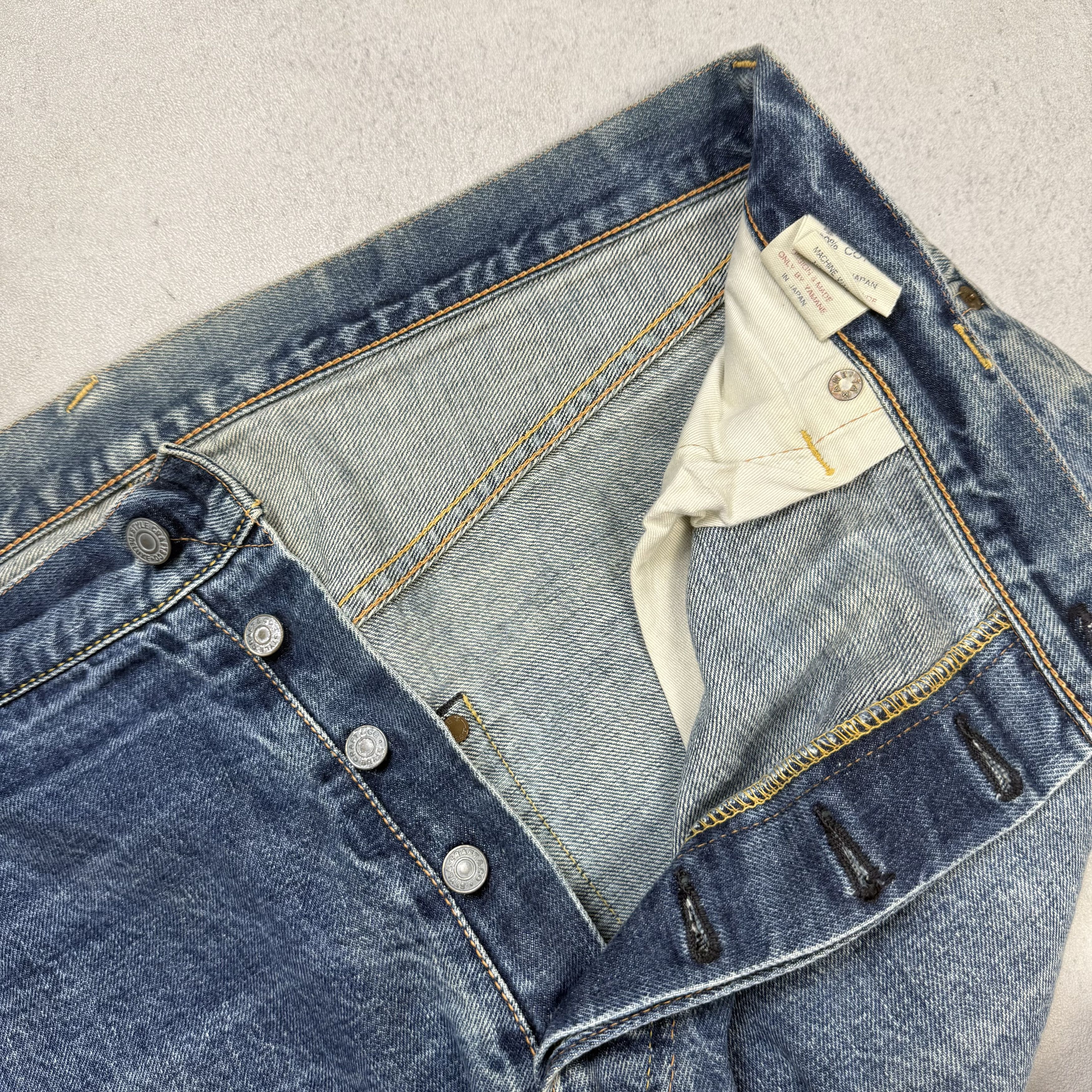 Evisu Vintage Evisu Selvedge Jeans Distressed Denim Size US 38 / EU 54 - 11 Thumbnail