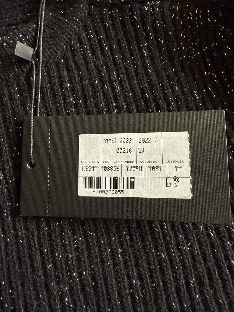 Saint Laurent Paris saint laurent parisSilver wool cashmere sweater 2503-Nextar Size US L / EU 52-54 / 3 - 5 Thumbnail