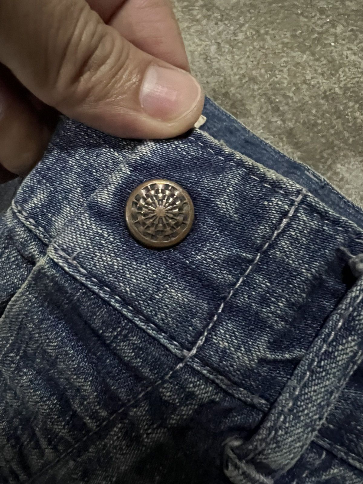 Japanese Brand 💥Inpaichtys Kerri Faded Jean Size US 30 / EU 46 - 10 Thumbnail