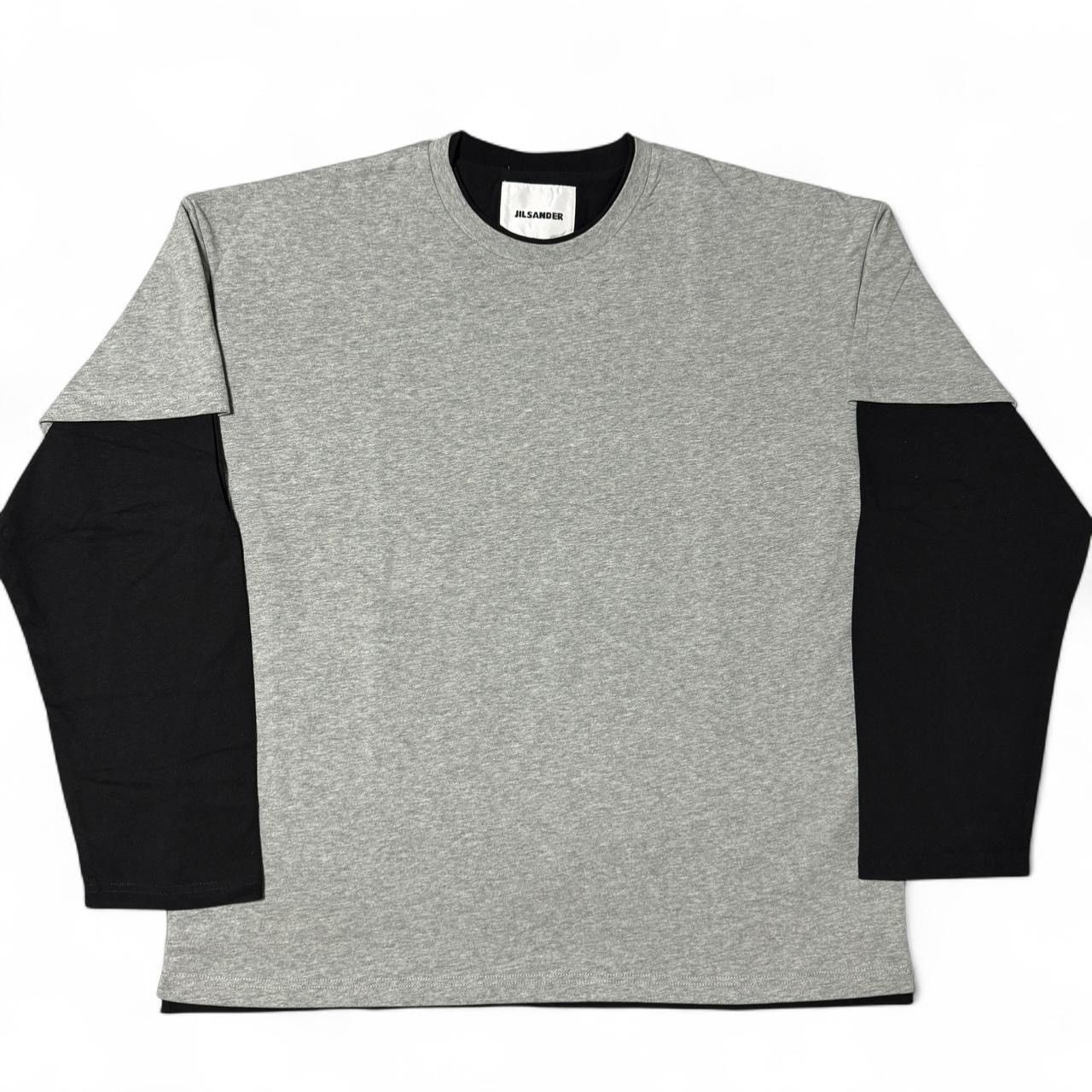 Jil Sander Jil Sander "Looking For Miracles" double-layer long T-shirt Size US XL / EU 56 / 4 - 2 Thumbnail