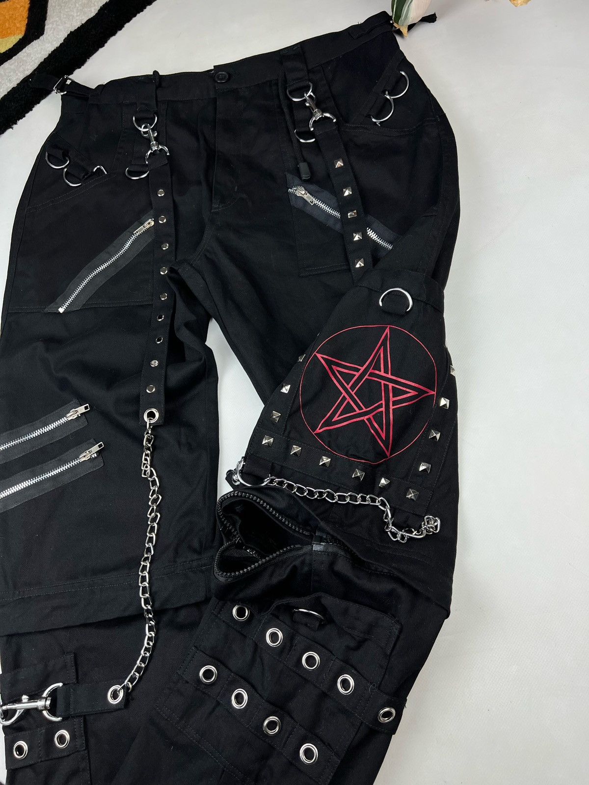 Tripp NYC × Vintage Tripp NYC style Pants Jeans Size L Jnco Daang Goodman Goth Size US 34 / EU 50 - 12 Thumbnail