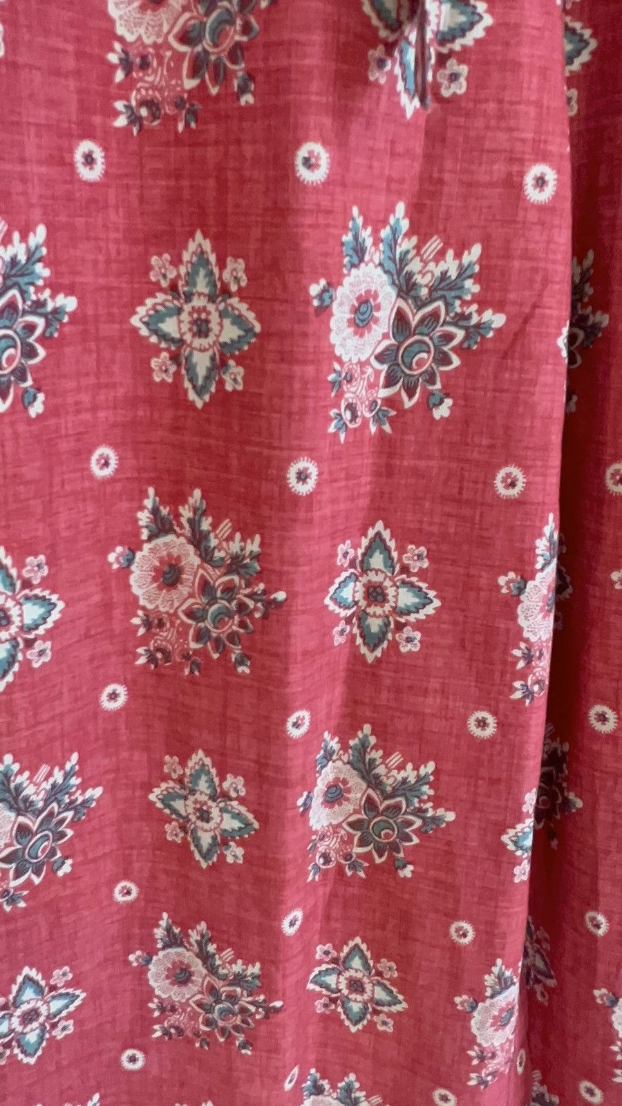 RRL Ralph Lauren *NWT RRL Double RL Ralph Lauren Floral-Print Cotton Jumpsuit Size 27" / US 4 / IT 40 - 8 Thumbnail