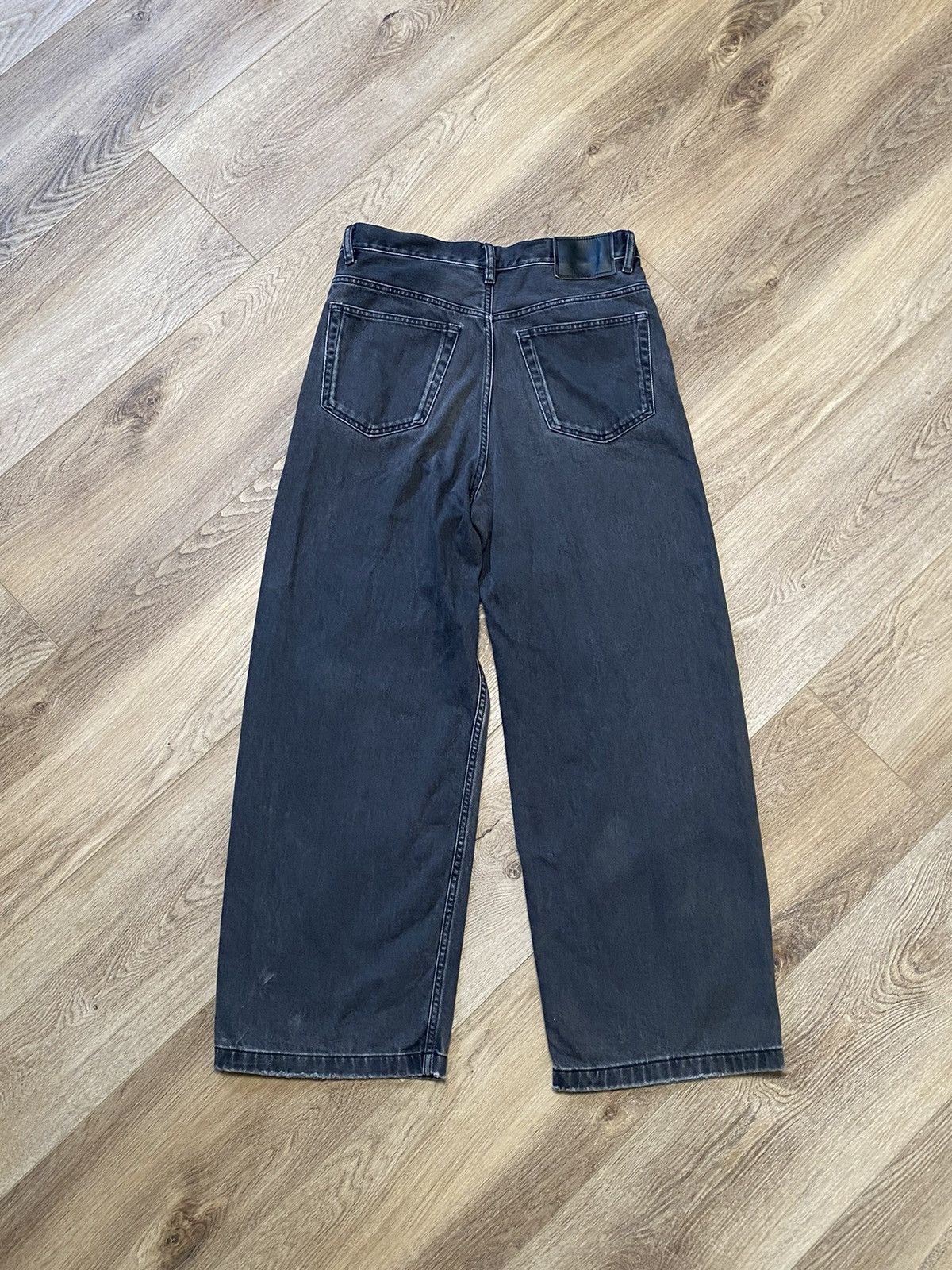 Acne Studios Acne Studios 1989 jeans faded black jeans | Grailed