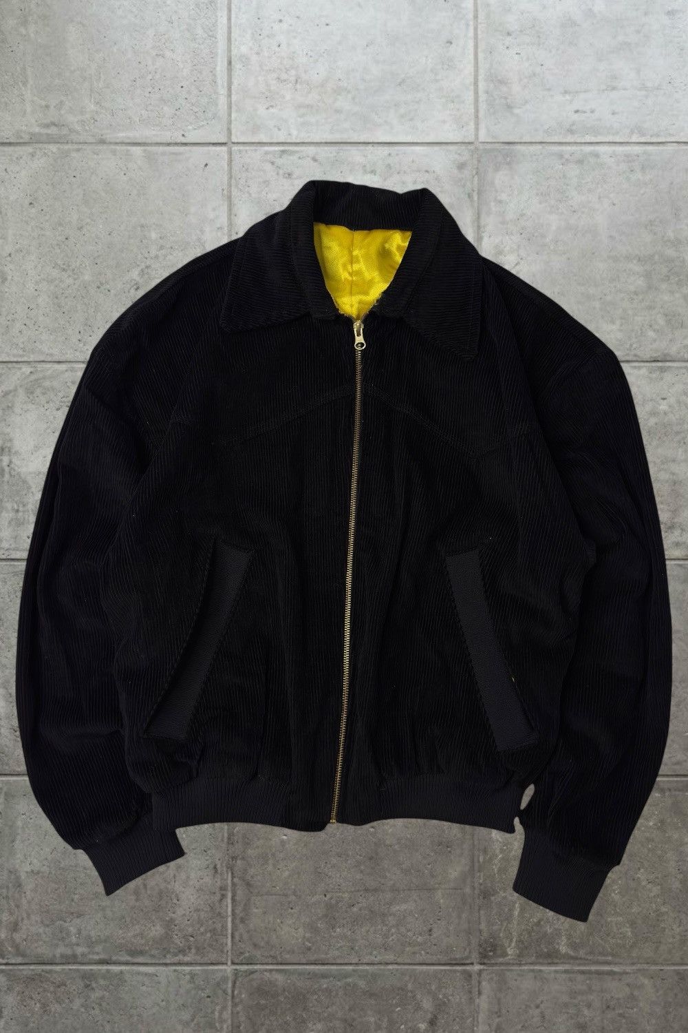 Vintage Vintage black corduroy jacket swag y2k if6was9 90s 00s retro Size US M / EU 48-50 / 2 - 1 Thumbnail