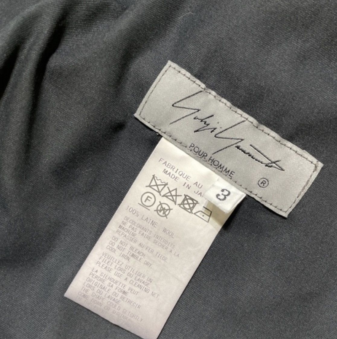 Yohji Yamamoto Yohji Yamamoto Pour Homme - ARMY WOOLBACK LOOP TAB PANT Size US 32 / EU 48 - 14 Thumbnail