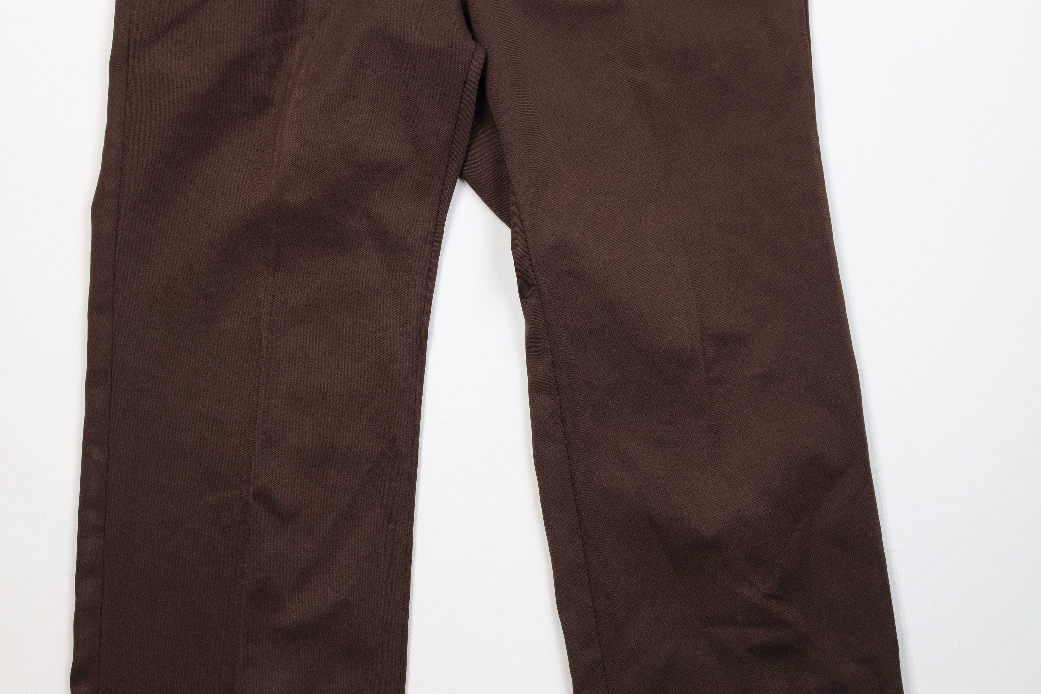 Vintage Vintage 70s Streetwear Wide Leg Bell Bottoms Pants Brown Size US 36 / EU 52 - 4 Thumbnail