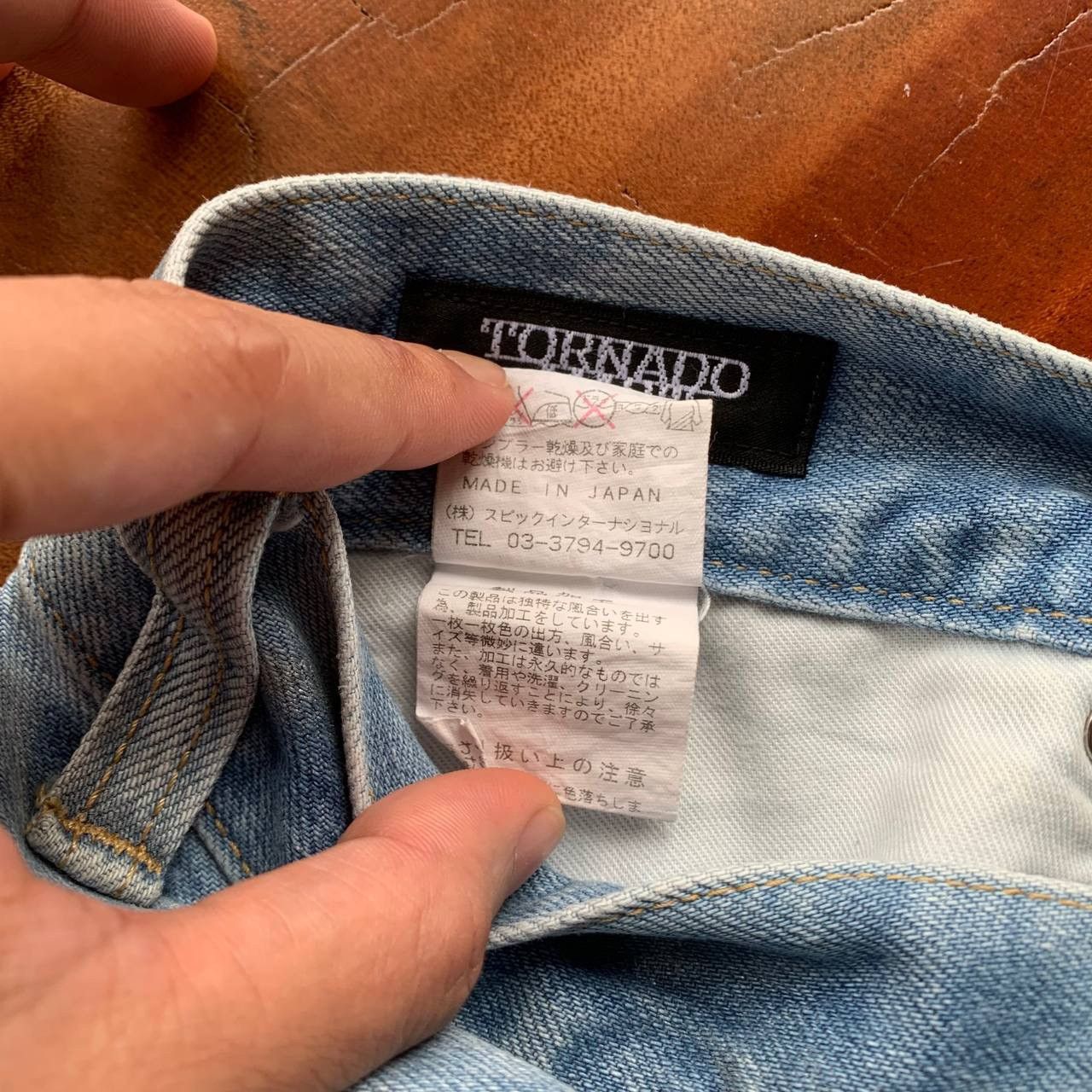 Tornado Mart 💥Archival💥 Flare Vintage Tornado Mart Light Blue Denim Pants Size US 31 - 10 Thumbnail