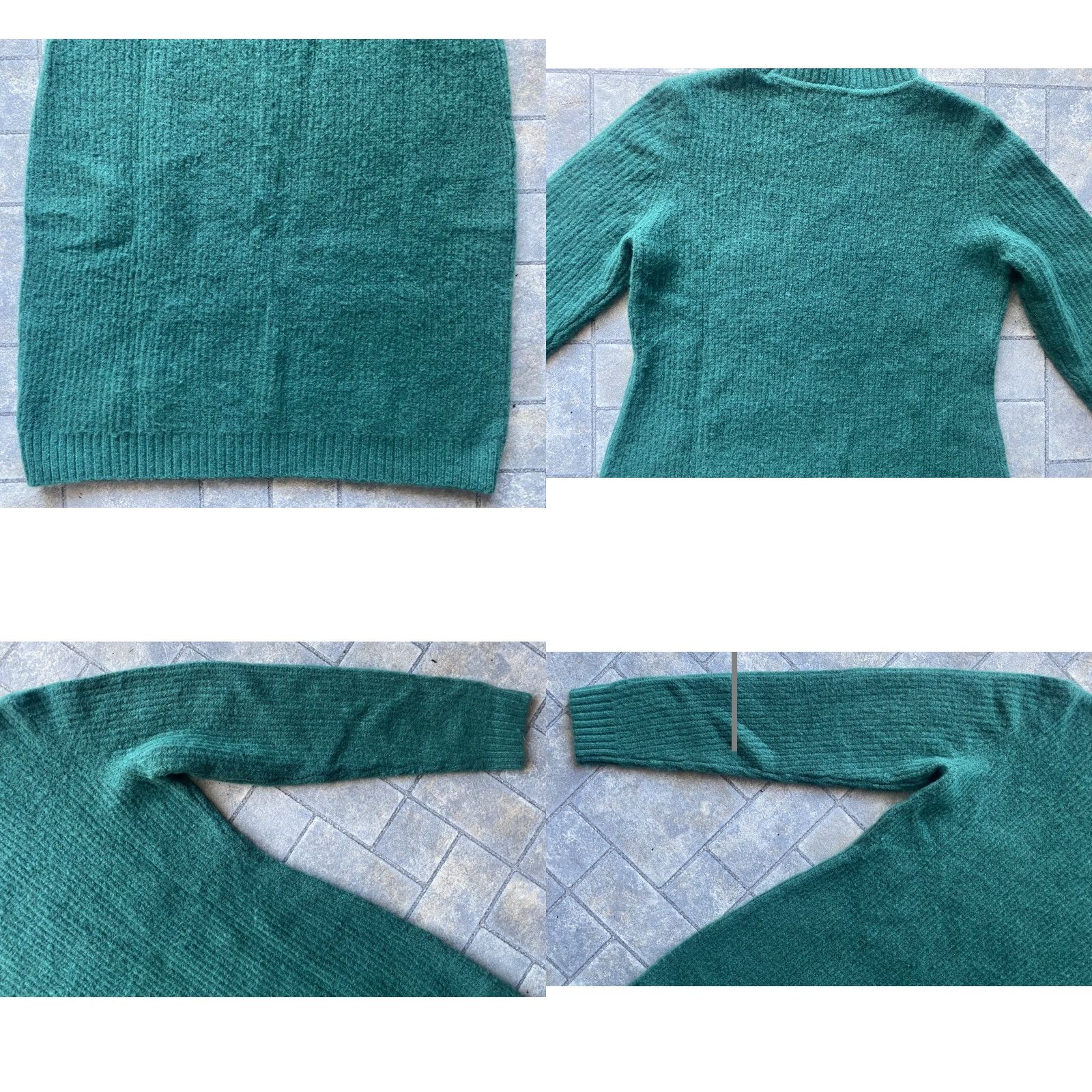 Talbots VINTAGE? Wait it's NWT New Talbots Ribbed Turtleneck Sweater Dress Green Women’s Large Size L / US 10 / IT 46 - 10 Thumbnail