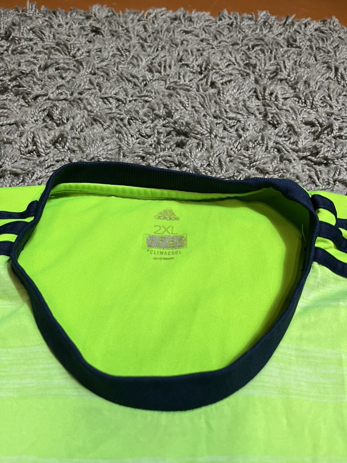 Adidas ADIDAS CARDIFF CITY 2017/18 SOCCER FOOTBALL JERSEY T-SHIRT Size US XXL / EU 58 / 5 - 4 Thumbnail