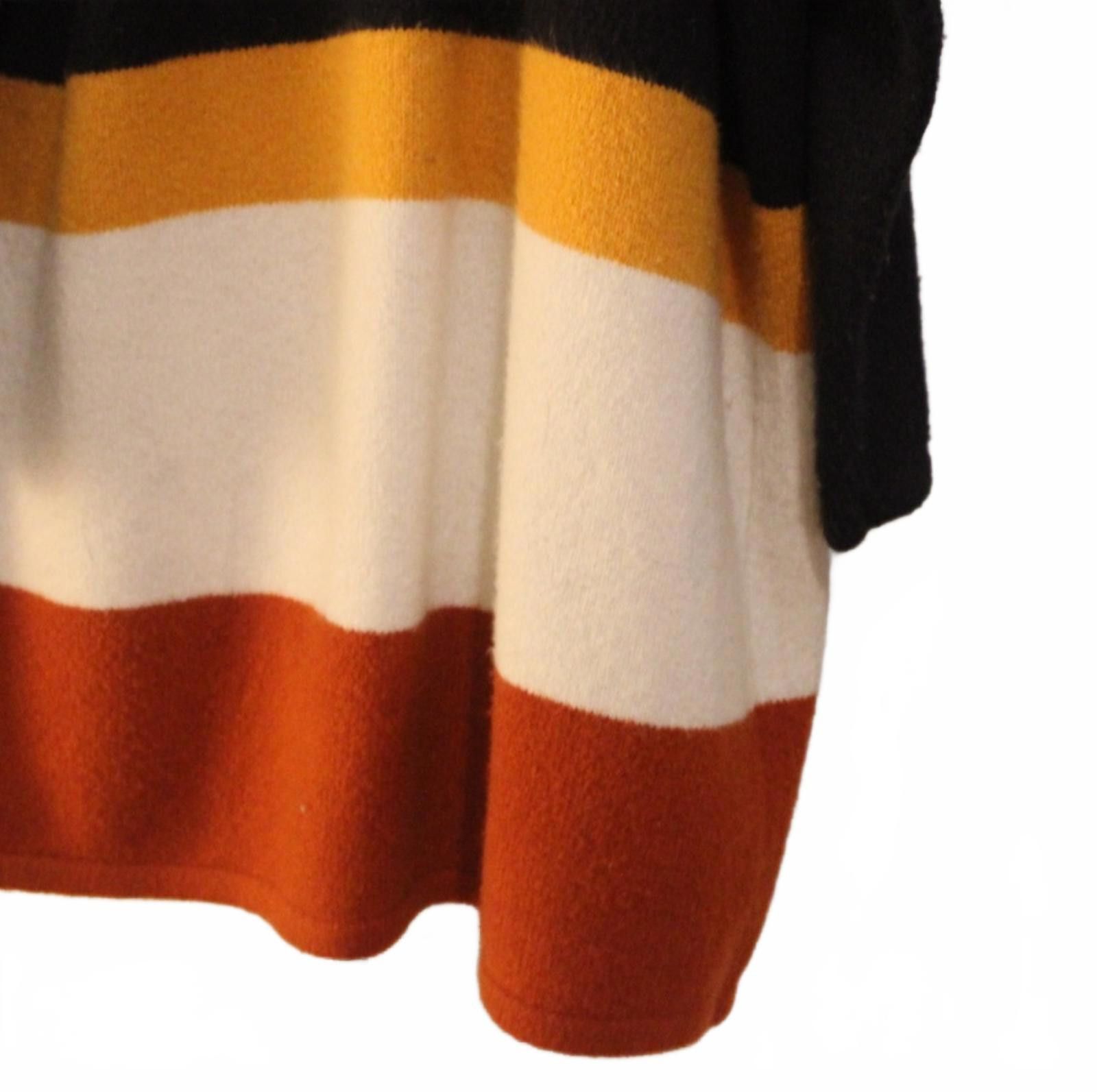 Forever 21 Forever 21 Colorblock Open Front Long Cardigan Sweater sz M Size M / US 6-8 / IT 42-44 - 3 Thumbnail