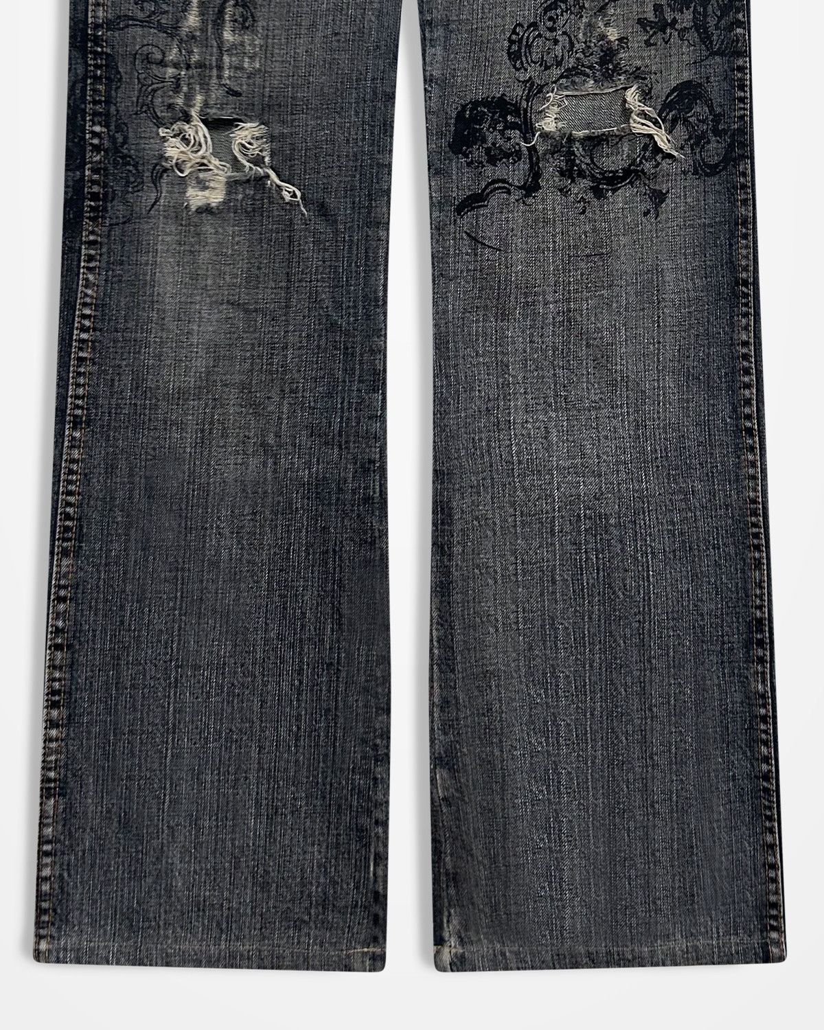 semanticdesign Semantic Design, Tribal Tattoo Printed Jeans Size US 30 / EU 46 - 5 Thumbnail
