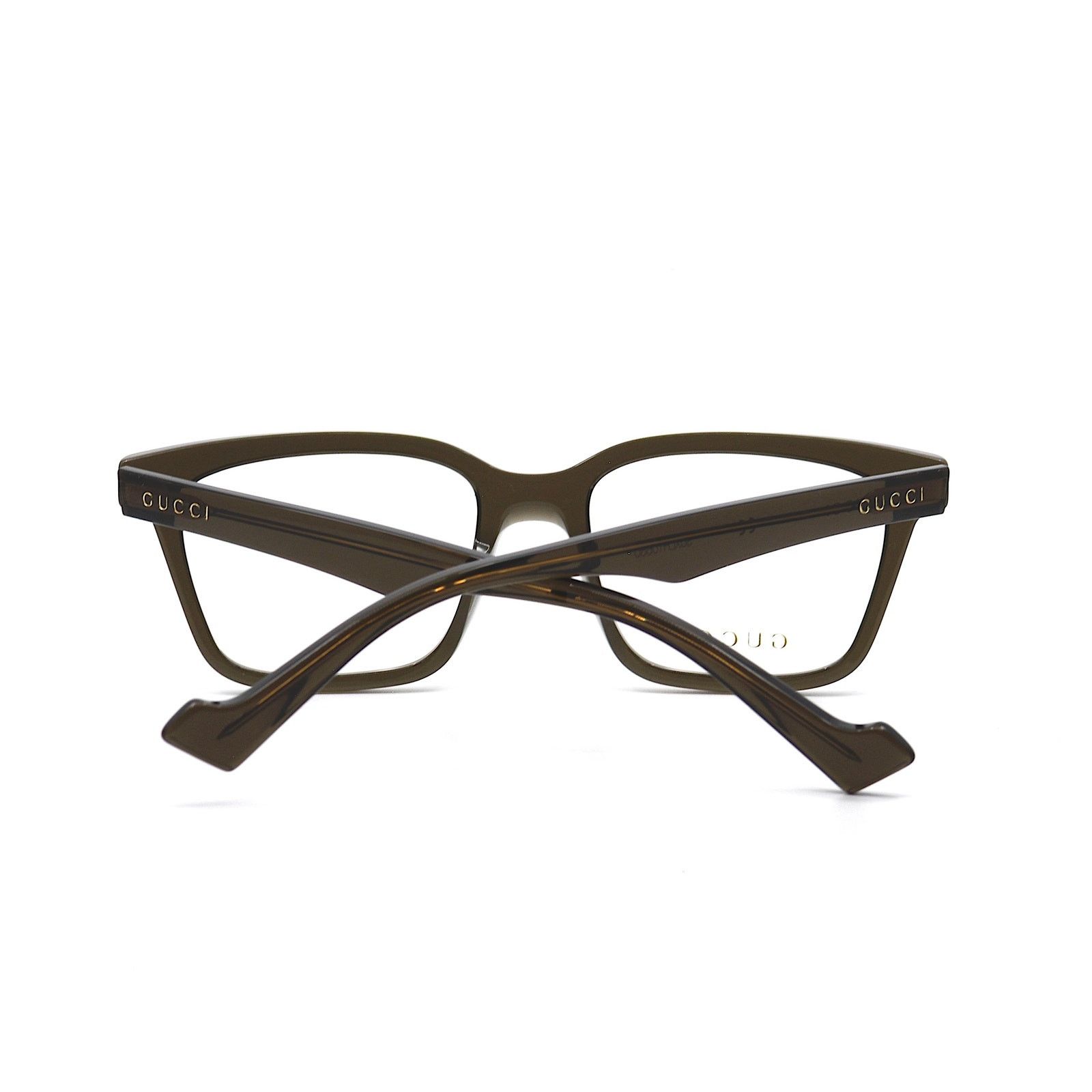 Gucci NEW Gucci GG0964O 003 Grey Transparent Authentic Eyeglasses Size ONE SIZE - 8 Thumbnail