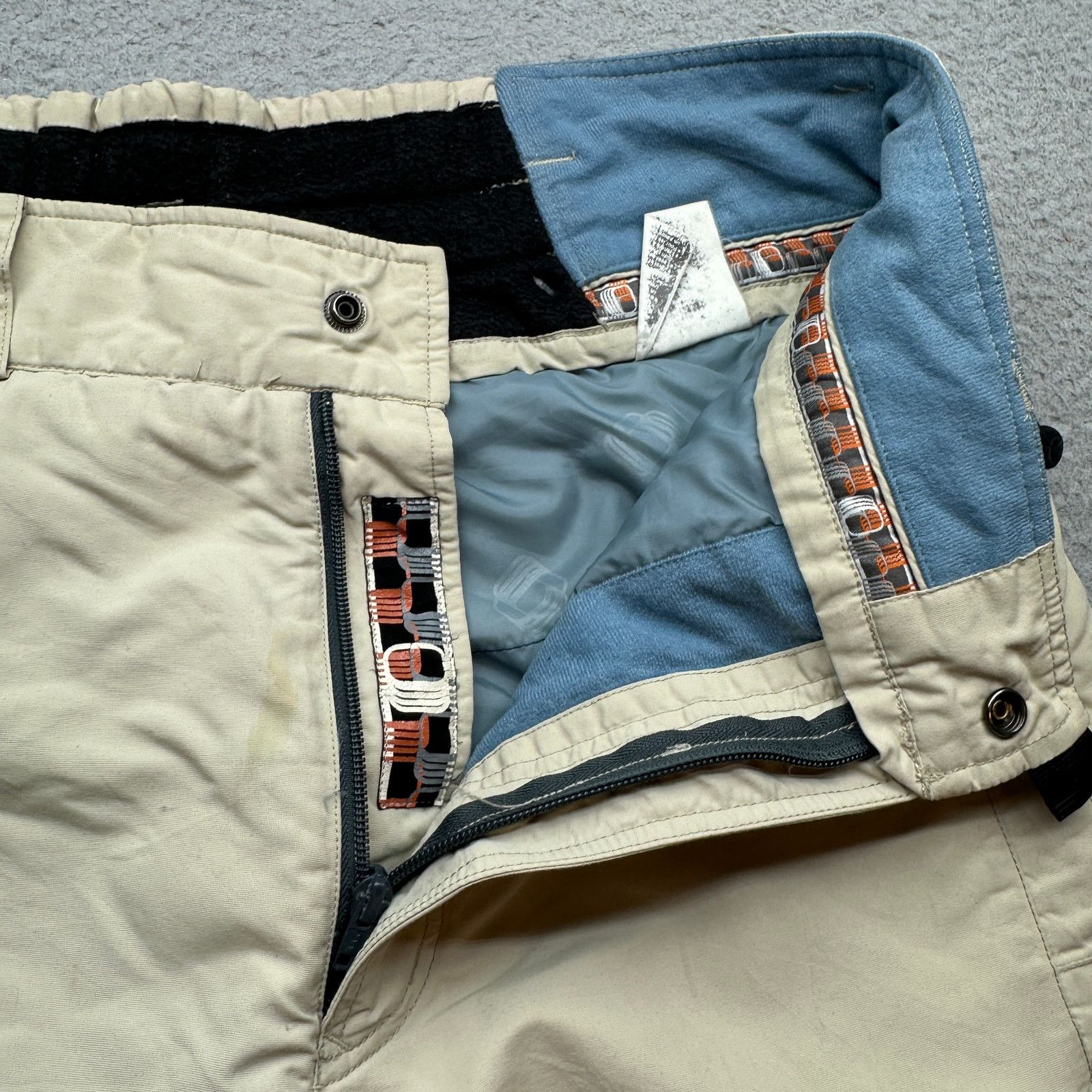 Burton Burton Toast Snowboarding Ski Snow Pants Mens XL Beige Khaki Size US 38 / EU 54 - 19 Thumbnail