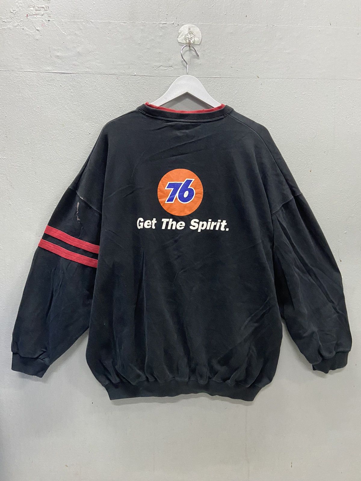 Japanese Brand 76 LUBRICANT GET THE SPIRIT SWEATSHIRT Size US XXL / EU 58 / 5 - 2 Thumbnail