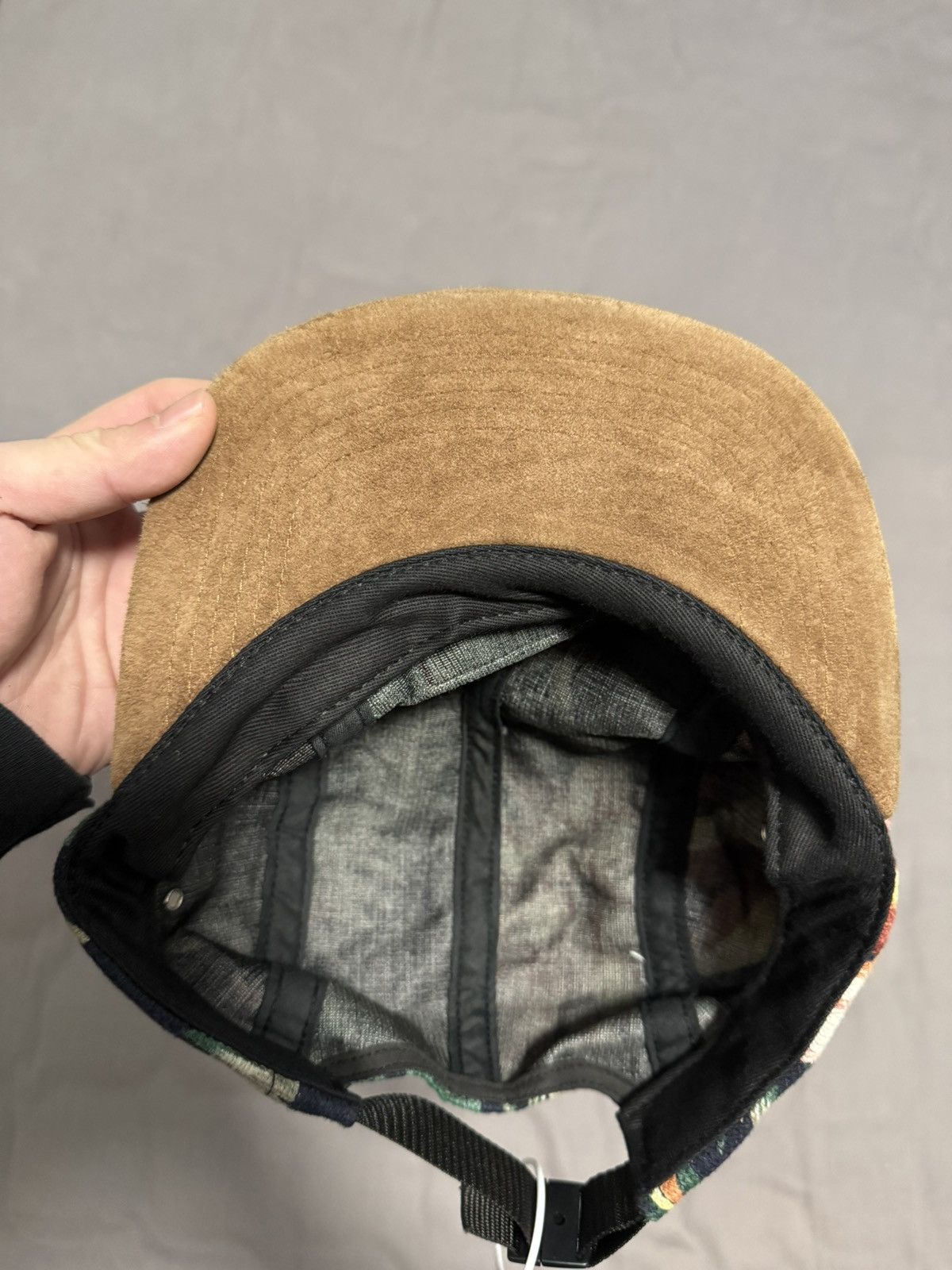 Supreme Supreme ss12 floral suede 5 panel camp cap hat Size ONE SIZE - 3 Thumbnail