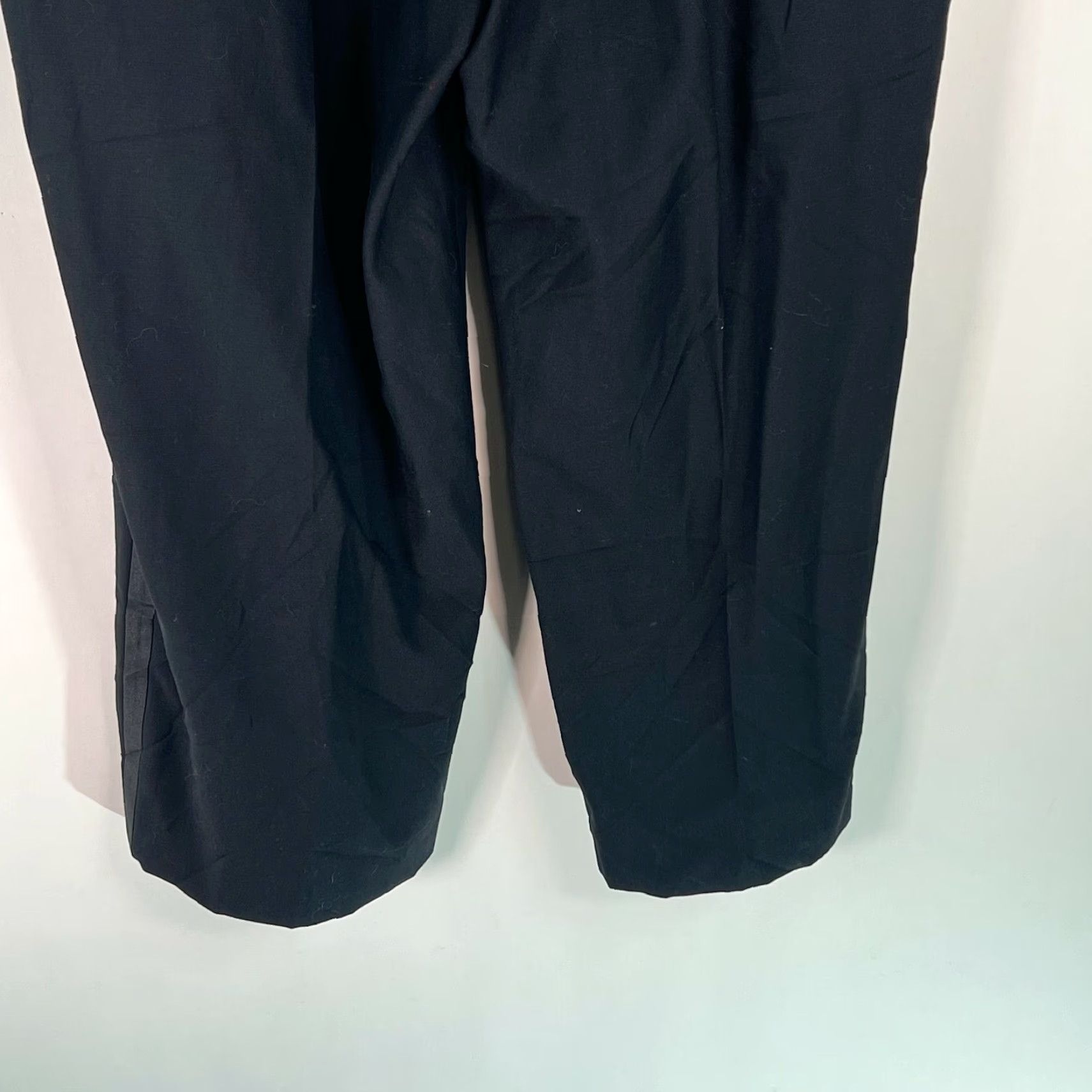 Vintage VINTAGE Daniel Gray Men's Dress Pants Formal Trousers Solid Wool Black Size 40 Size 40R - 5 Thumbnail