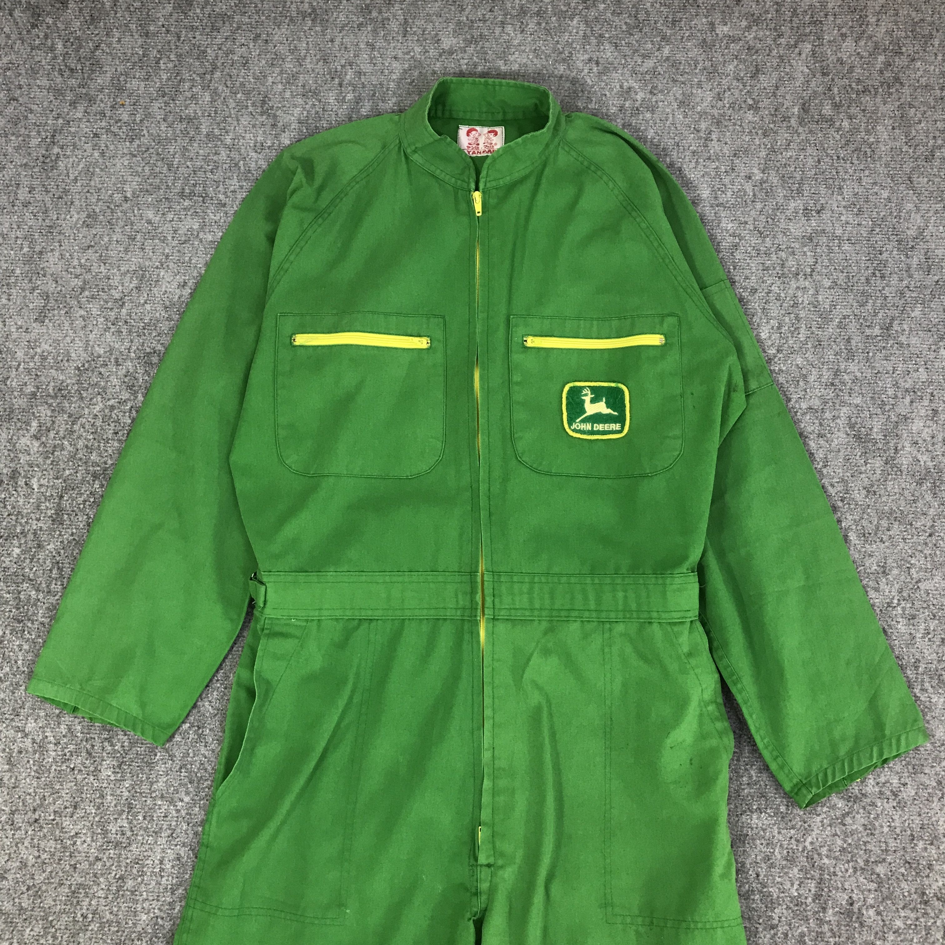 John Deere VTG JOHN DEERE COVERALL JAPAN JACKET K95B10 Size US L / EU 52-54 / 3 - 2 Thumbnail