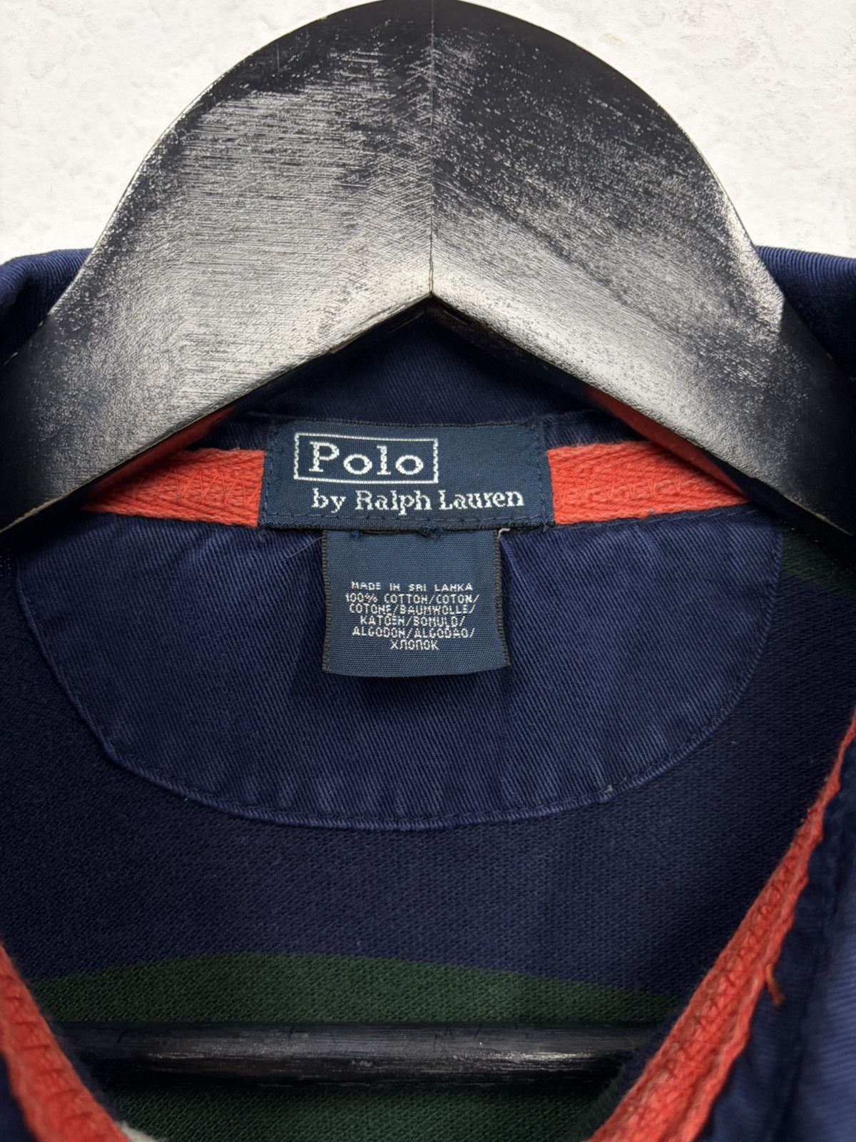 Polo Ralph Lauren Vintage Polo Ralph Lauren Rugby Polo Long Sleeve RRL Drake Size US S / EU 44-46 / 1 - 9 Thumbnail