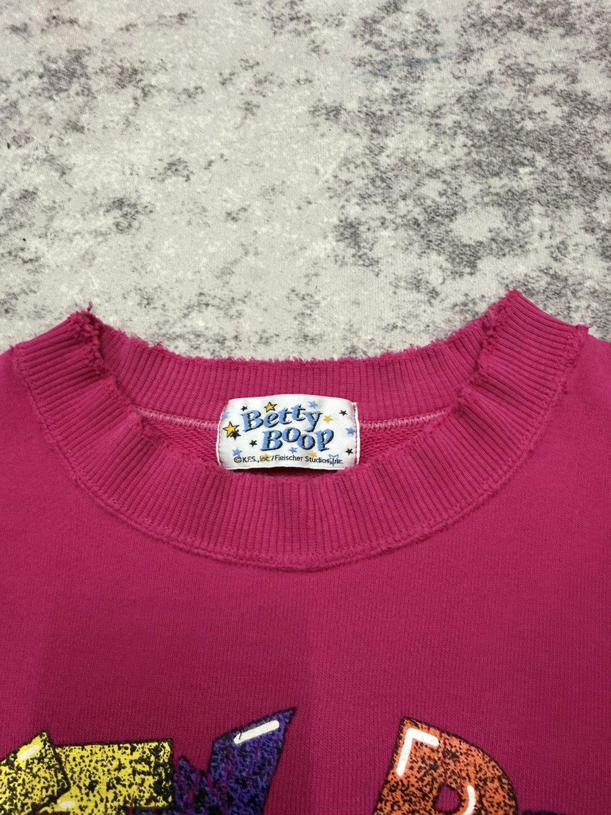 Cartoon Network Vintage Bettp Boop Fleischer Studios Distressed Sweatshirt Size US L / EU 52-54 / 3 - 7 Thumbnail