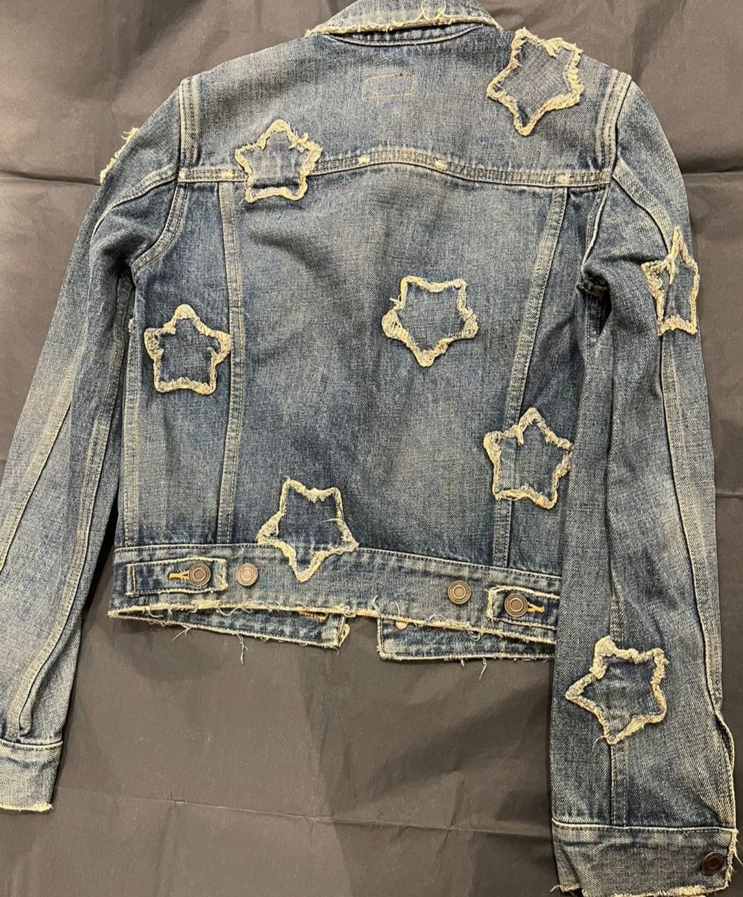 Saint Laurent Paris saint laurent Star denim jacket Size S / US 4 / IT 40 - 5 Thumbnail