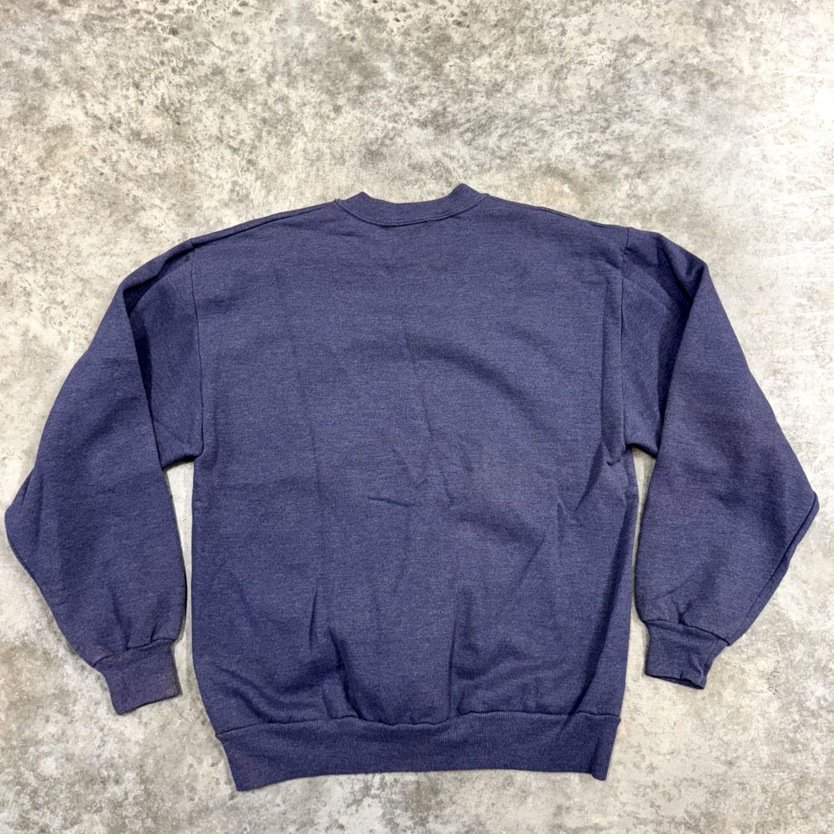 Jerzees VINTAGE Jerzees Sweatshirt Mens M Blue Heather Crewneck Pullover Made USA Size US M / EU 48-50 / 2 - 6 Thumbnail